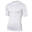 Mens Sports Base Layer Short Sleeve TShirt (White)