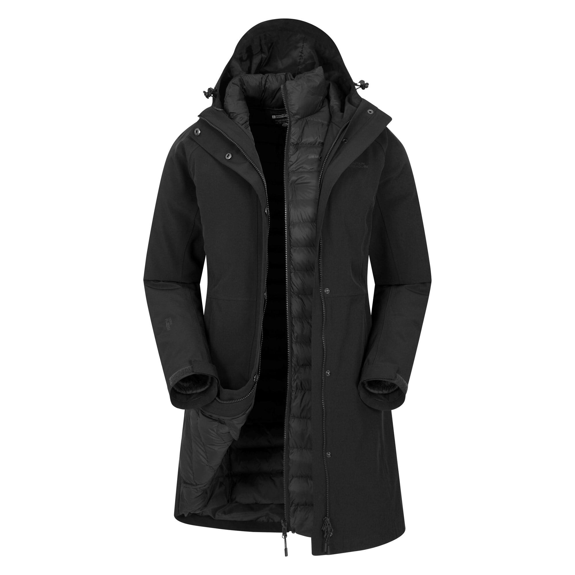 Mountain Warehouse Veste longue 3 en 1 femme Alaskan - Imperméable et chaude 3/7