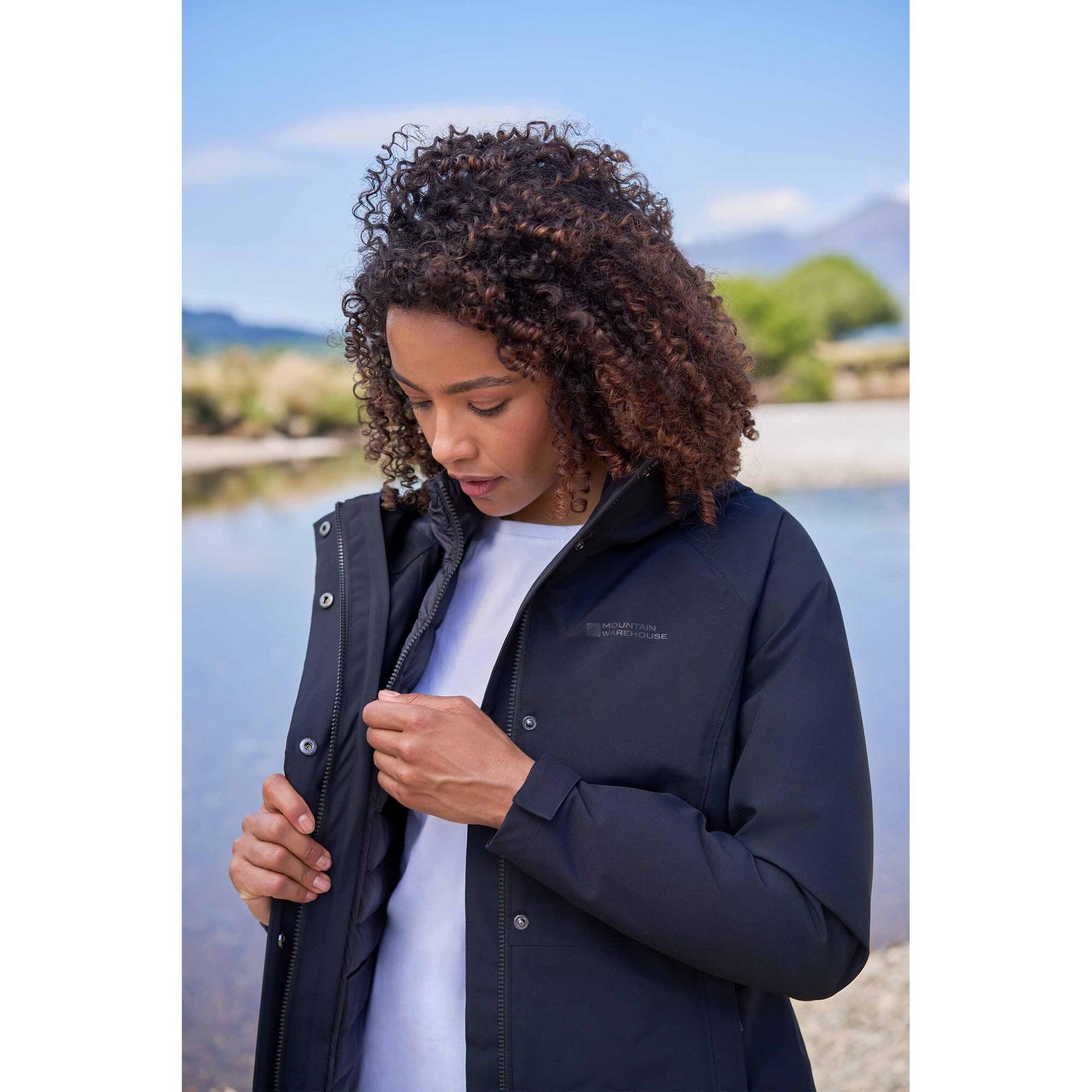 Mountain Warehouse Veste longue 3 en 1 femme Alaskan - Imperméable et chaude 2/7