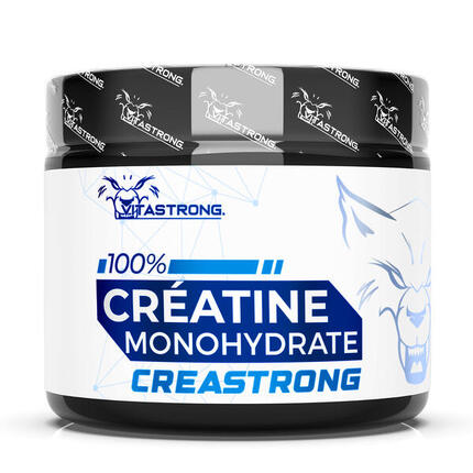 Vitastrong Créatine Monohydrate 3000 mg pure, poudre sans additifs 250 g