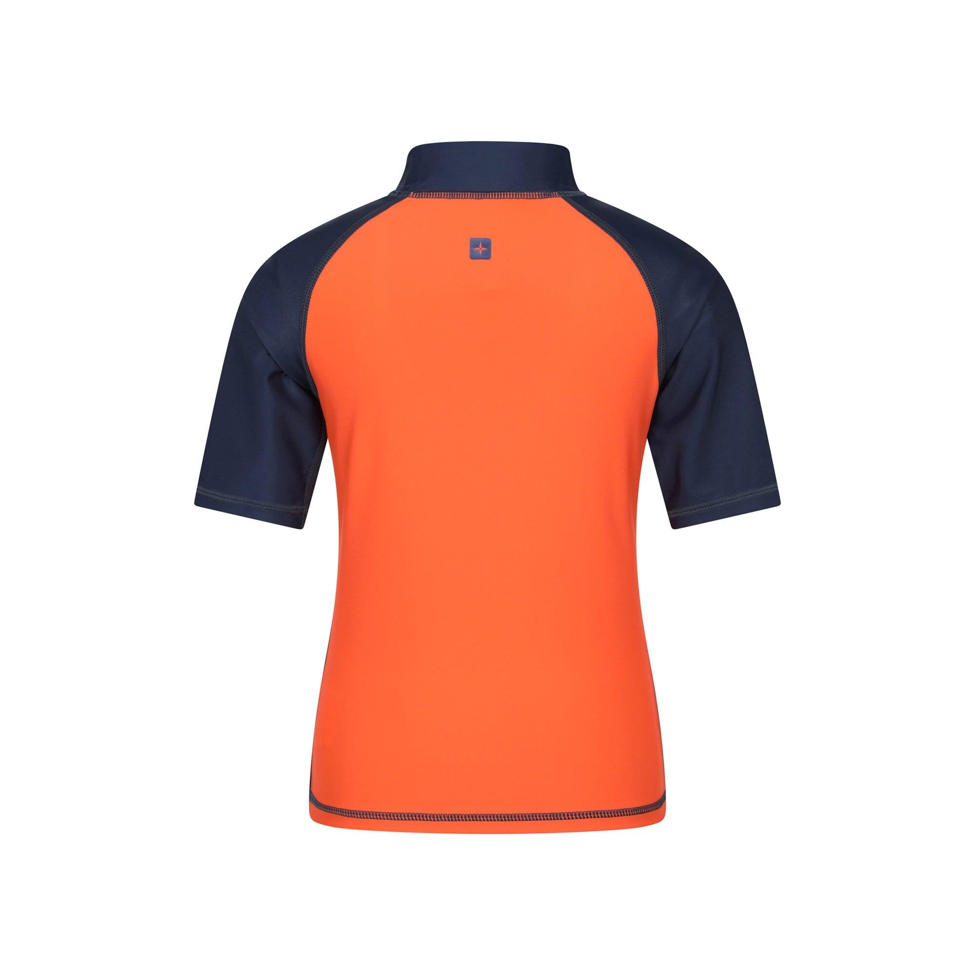 Mountain Warehouse Rash Vest Enfant SPF50+ Traitement Coutures Flatlock Natation 3/6