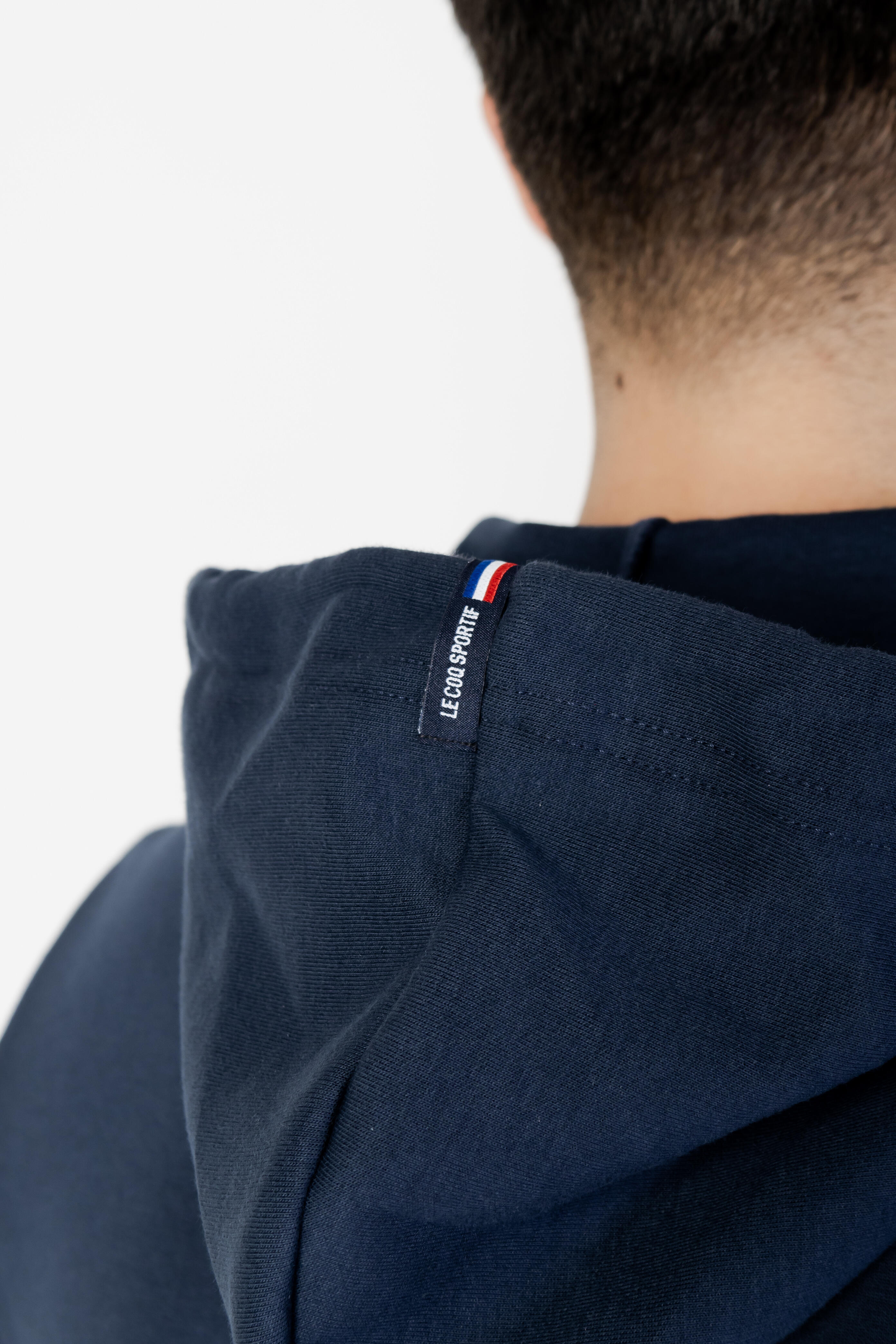 Le Coq Sportif Herren Hoodie Marineblau 5/5