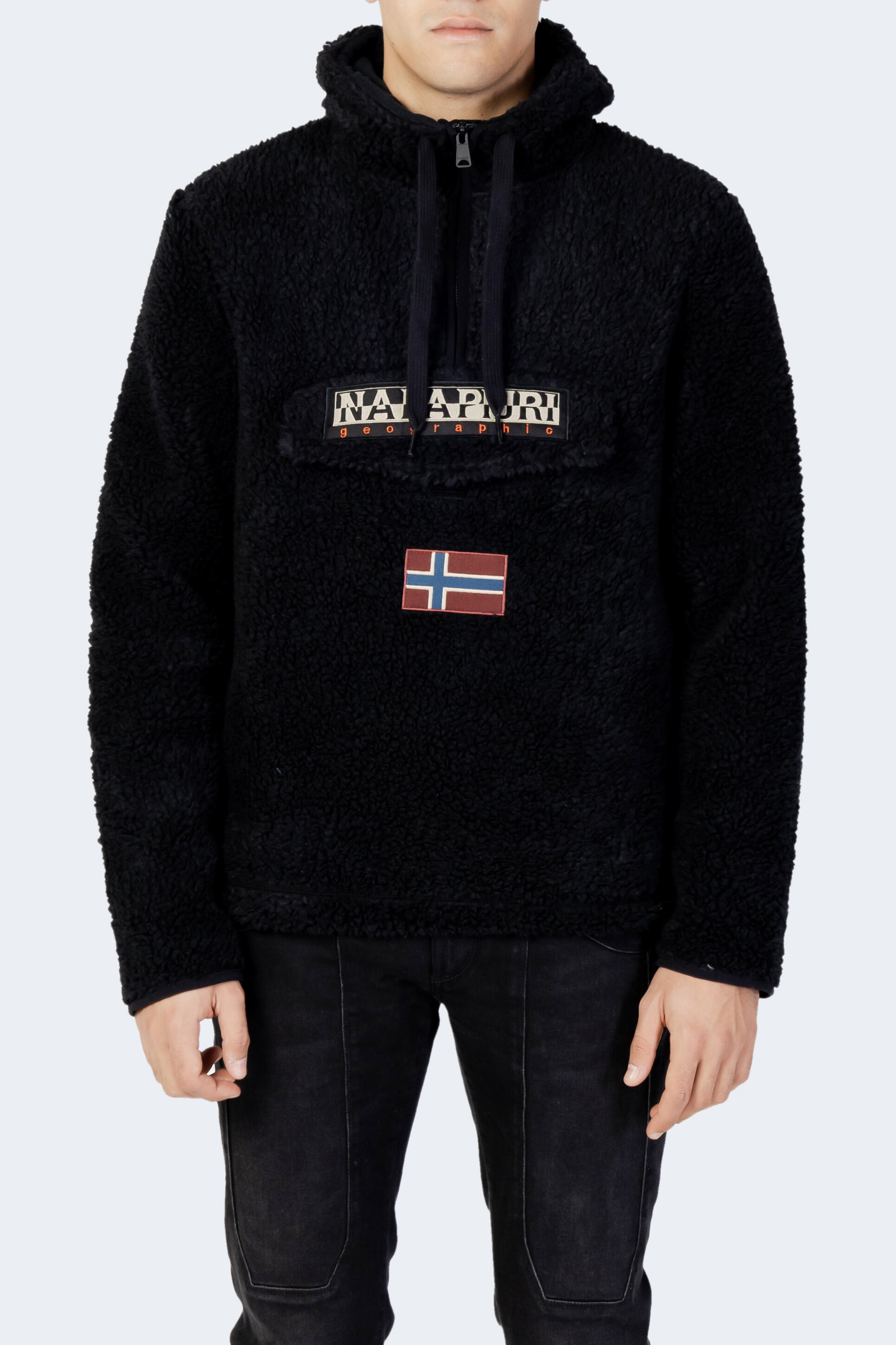 sweat-shirt T-BURGEE HZH HOMME noir 1/6
