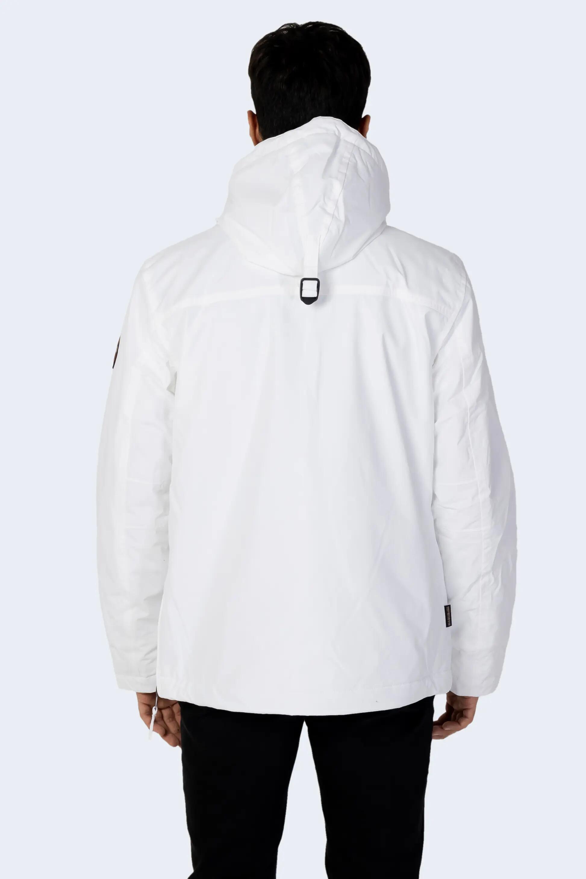 Anorak RAINFOREST POCKET 2 HEREN Wit 3/5