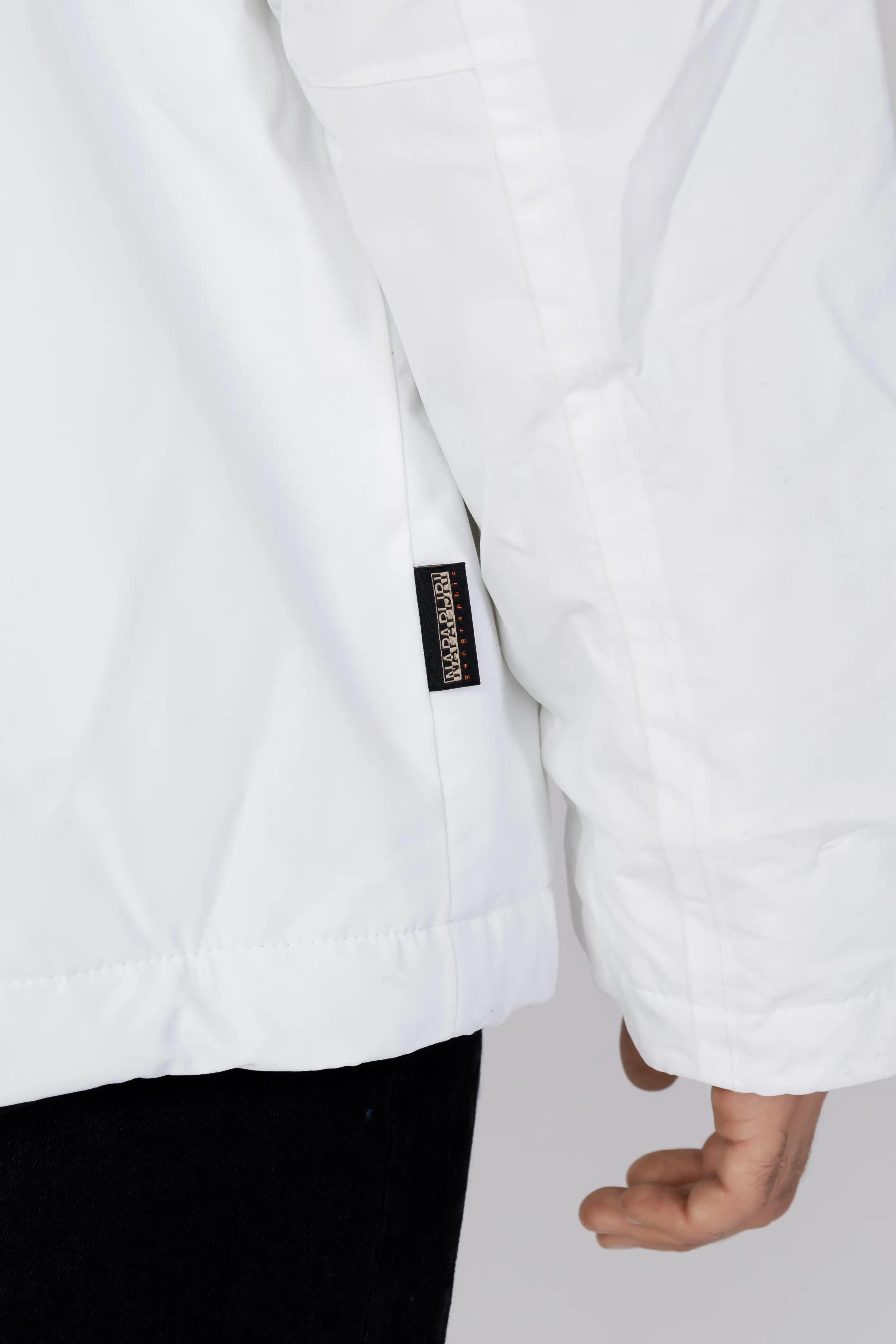 Anorak RAINFOREST POCKET 2 HEREN Wit 4/5