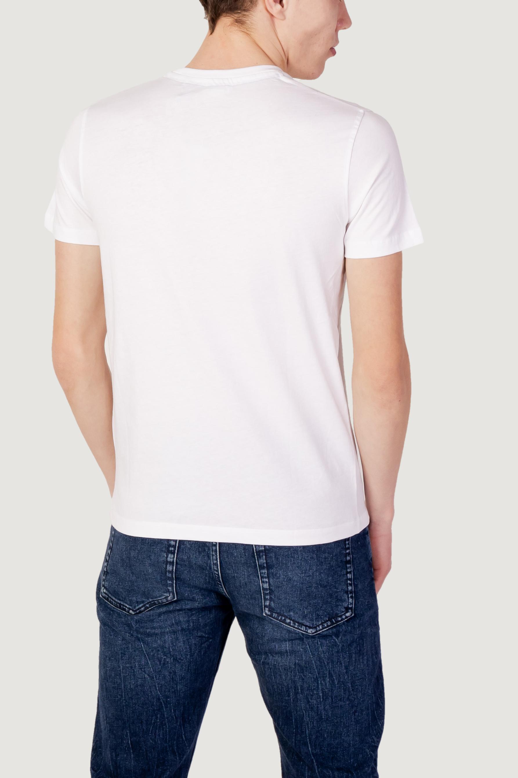 T-Shirt Hommes Us Polo Assn Mick blanc 4/4