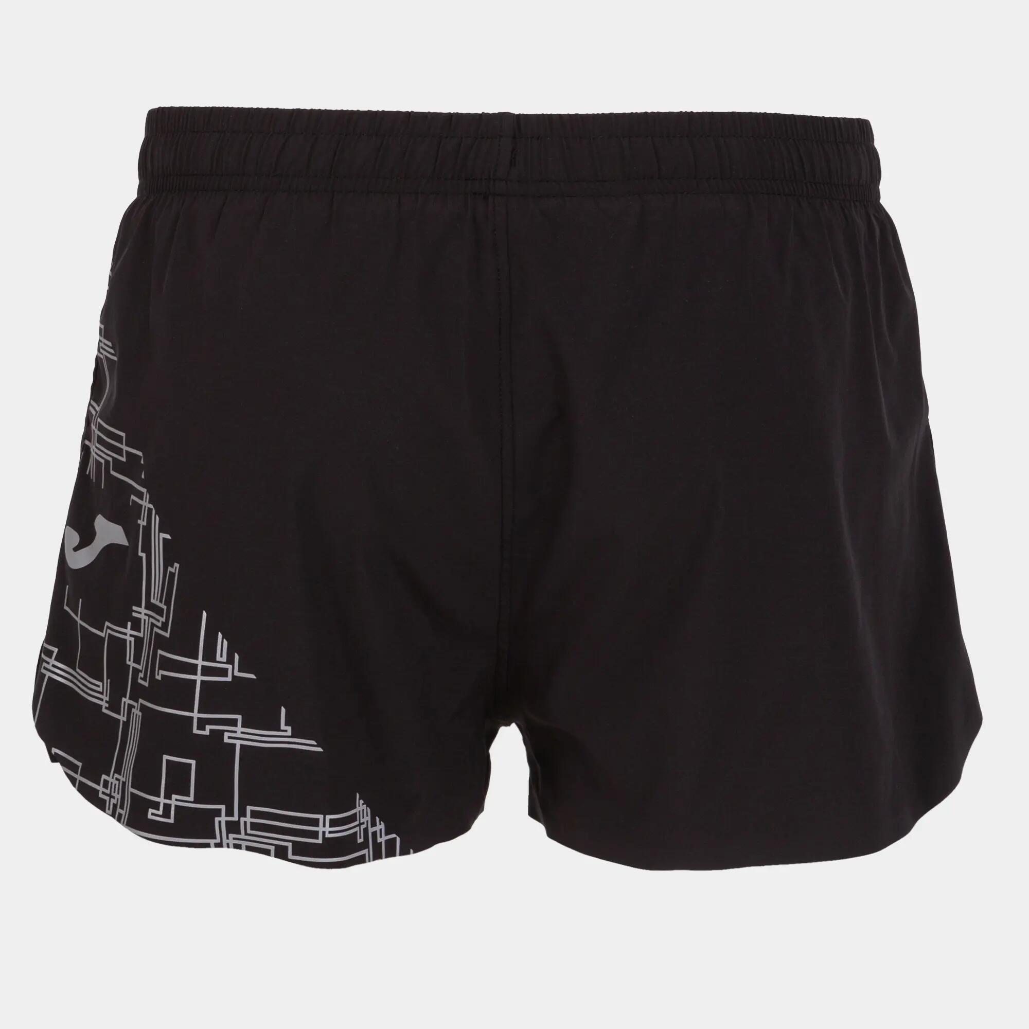 Short Running Homme Joma Elite VIII Noir 2/2