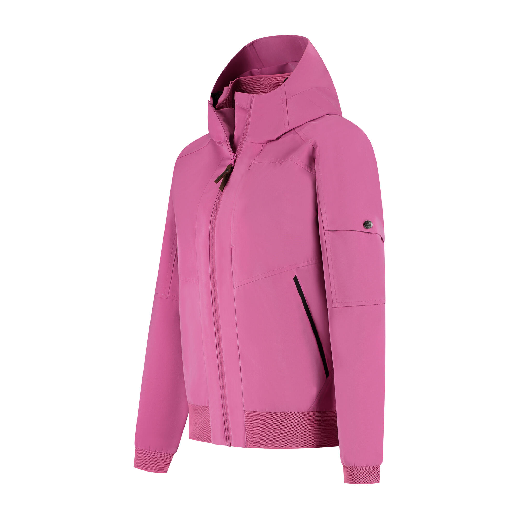 Halle Donna - Giacca hardshell - Impermeabile - Rosa 3/6