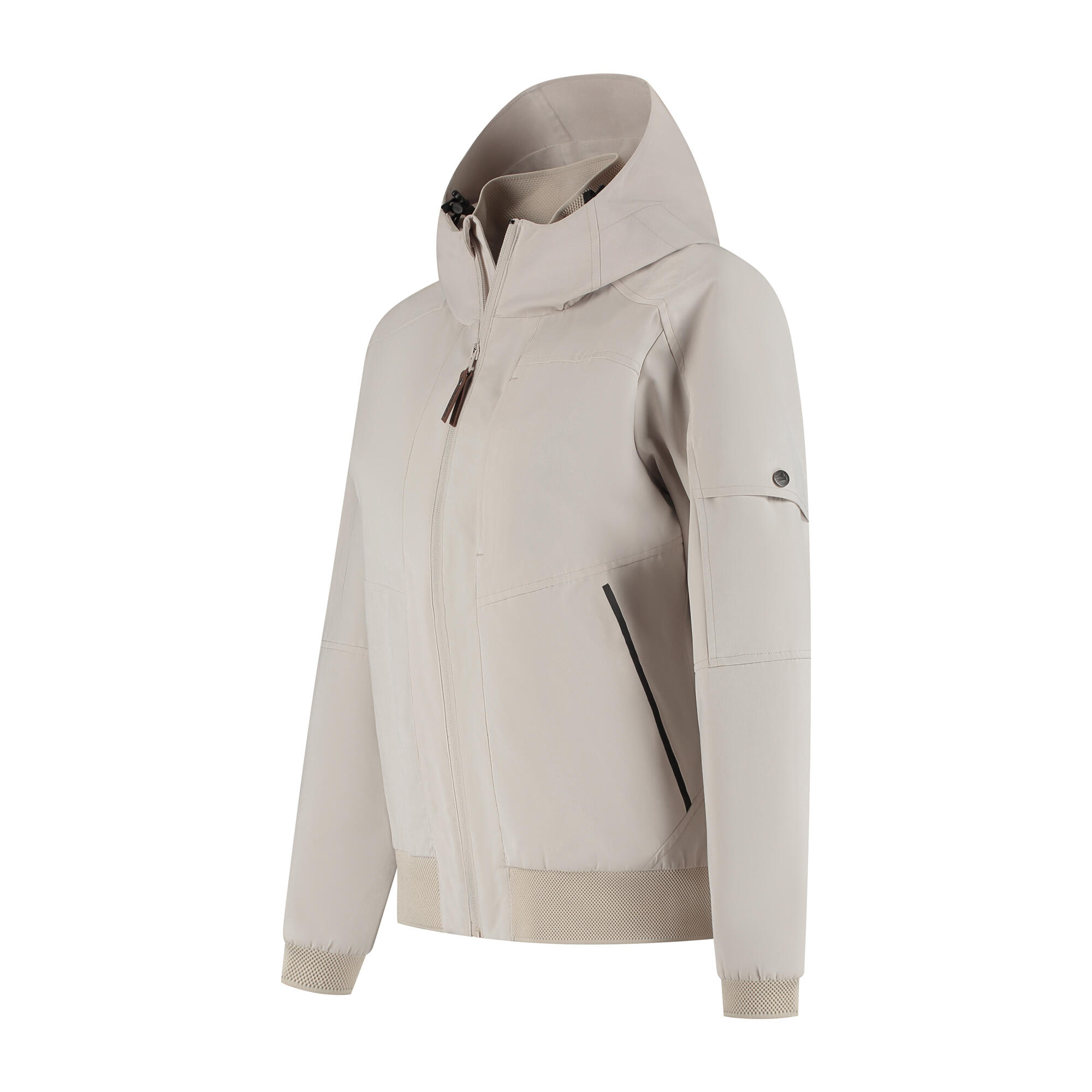 Halle Donna - Giacca hardshell - Impermeabile - Sabbia 3/6
