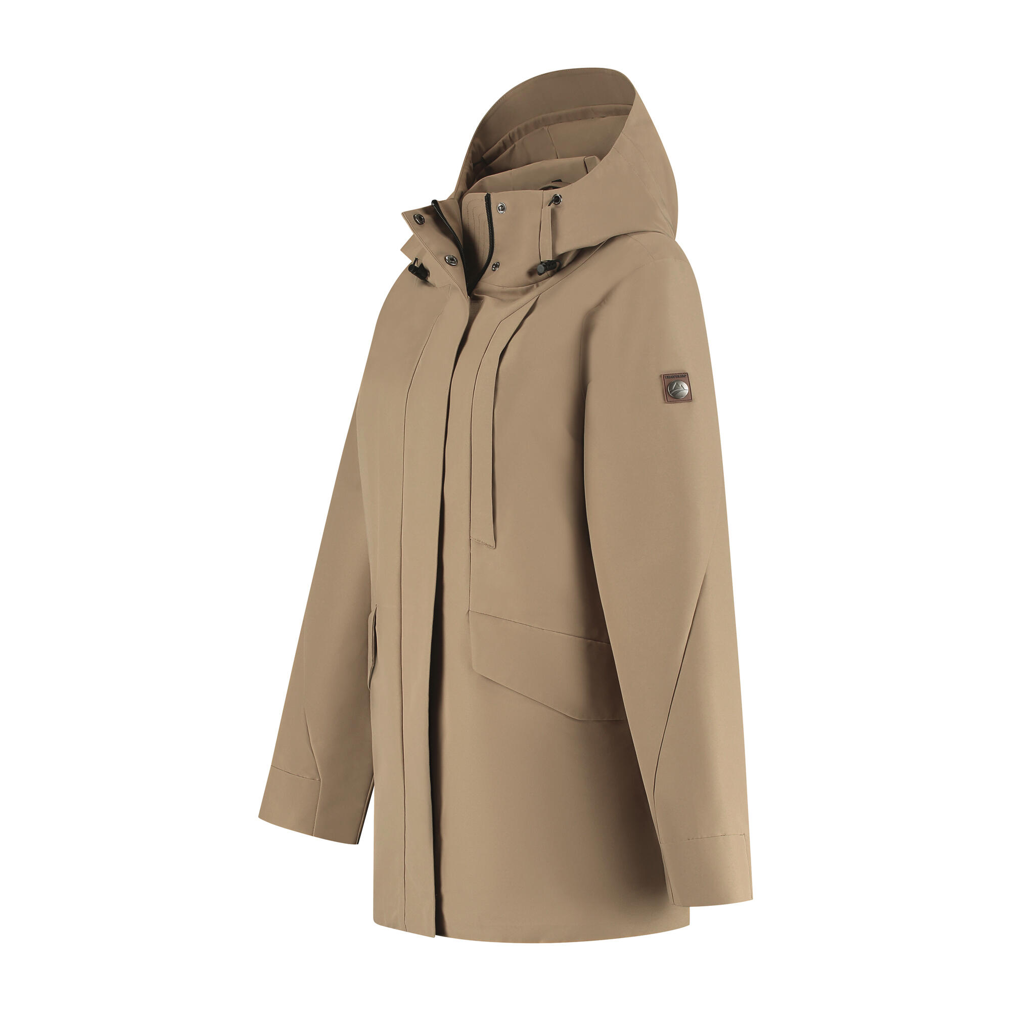 Leyla Donna - Giacca hardshell - Impermeabile - Marrone chiaro 3/6