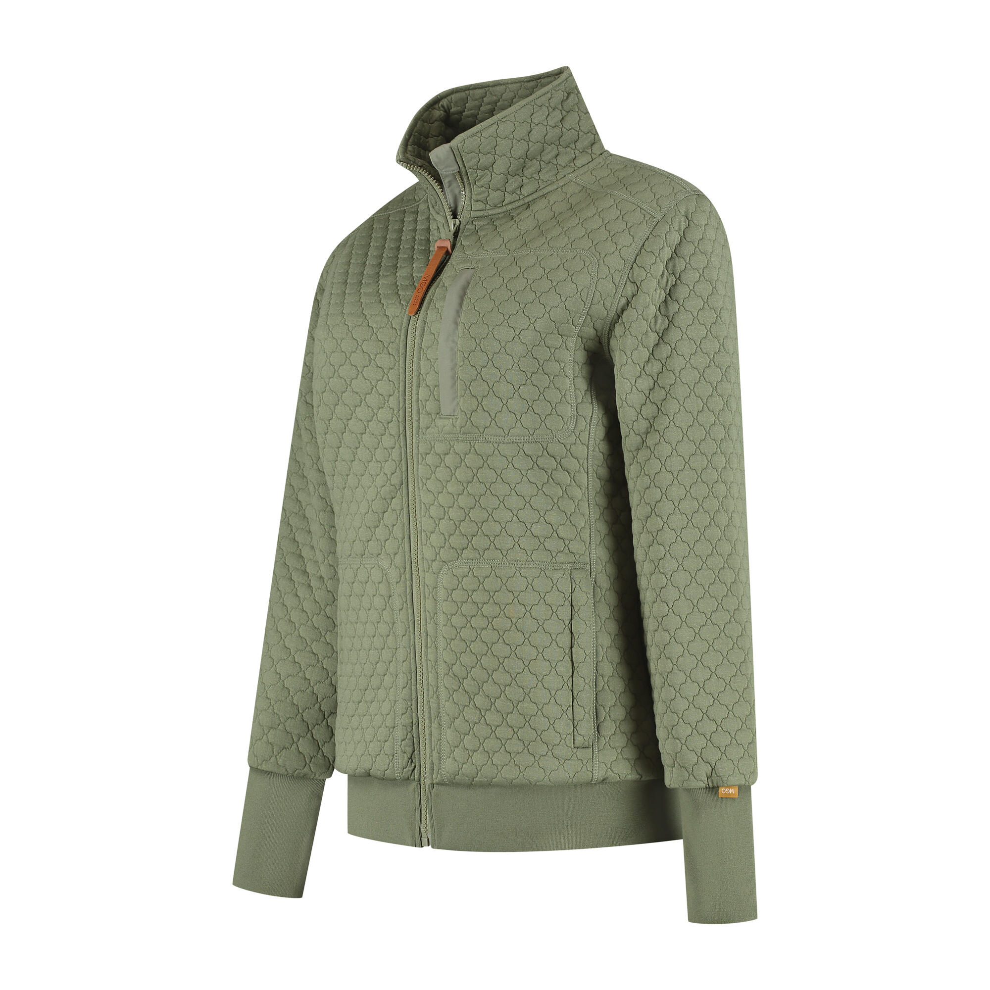 Flo Damen - Outdoor Strickjacke - Grün 3/6