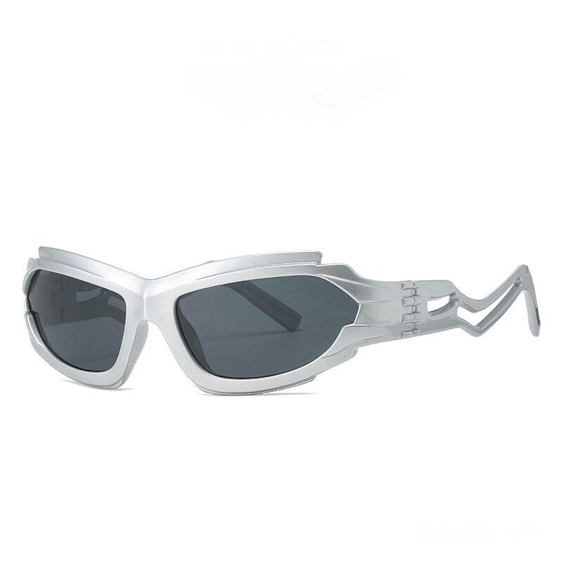 Futuristic Sports Wrap Man Sunglasses