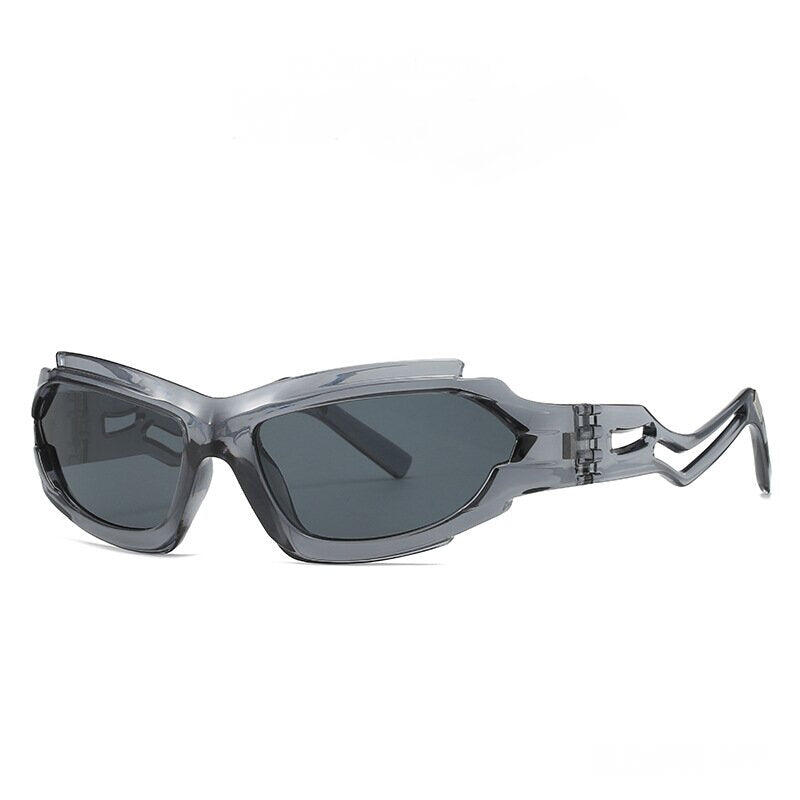 Futuristic Sports Wrap Man Sunglasses