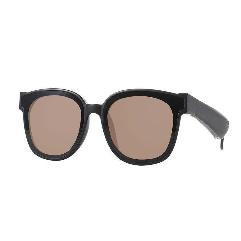 Smart Audio Sunglasses with Bluetooth Earphone- Brown