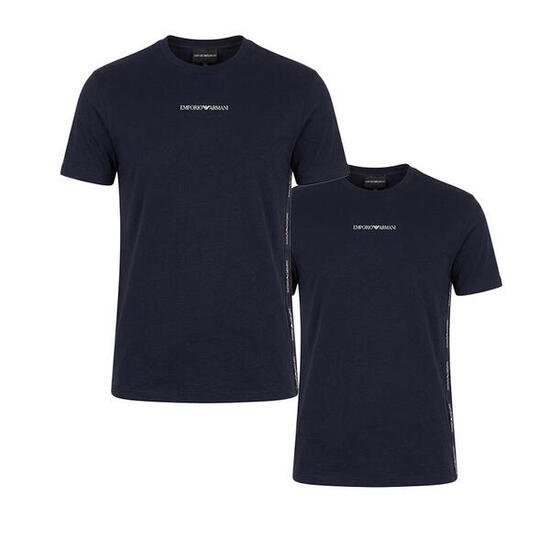 Pack de 2 Tee-shirts Homme EA7 Emporio Armani