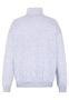 Lotto Herren Sweatshirt Langarm 1325015 Training Troyer Loose Fit Grau 3/4