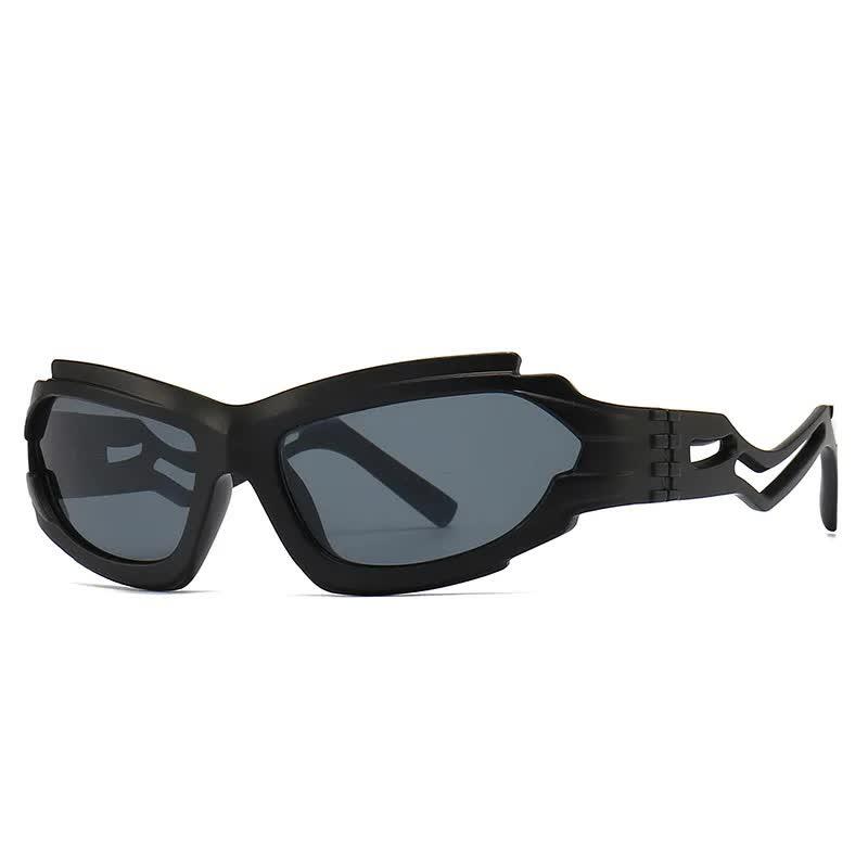 Futuristic Sports Wrap Man Sunglasses