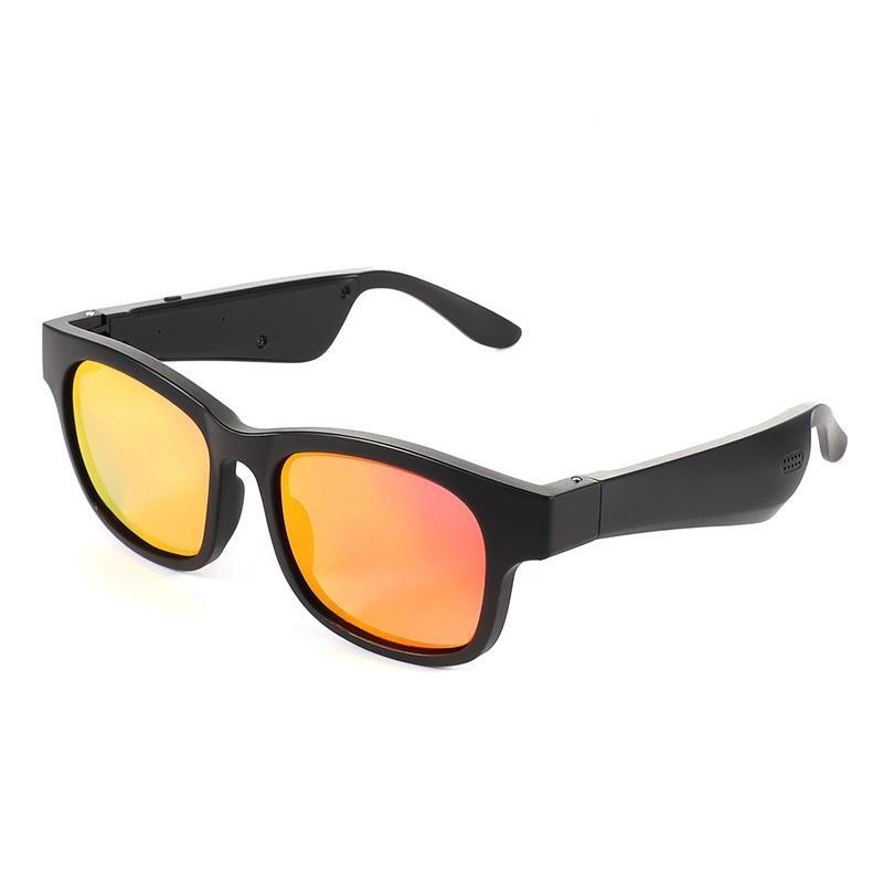 Bluetooth Sunglasses with A12 Tech - Red Gold