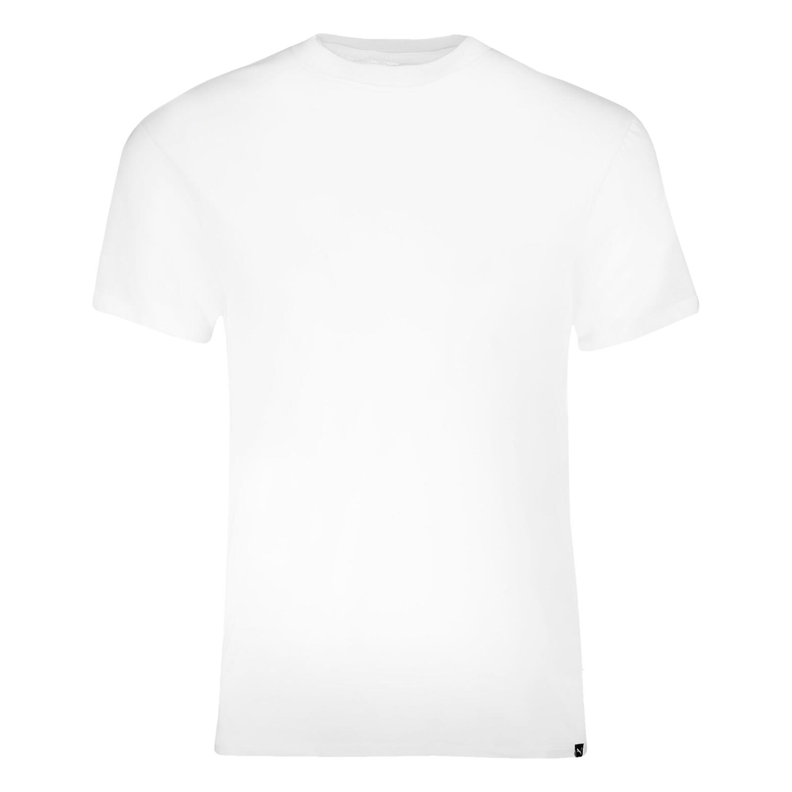 Everyday ronde hals T-shirt 2-pack – White – XL 2/2