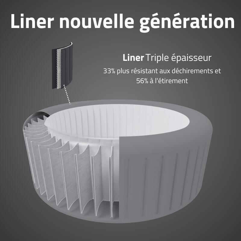Bestway Spa gonflable carré Lay-Z-Spa Hawaii HydroJet Pro 4-6 personnes 4/7
