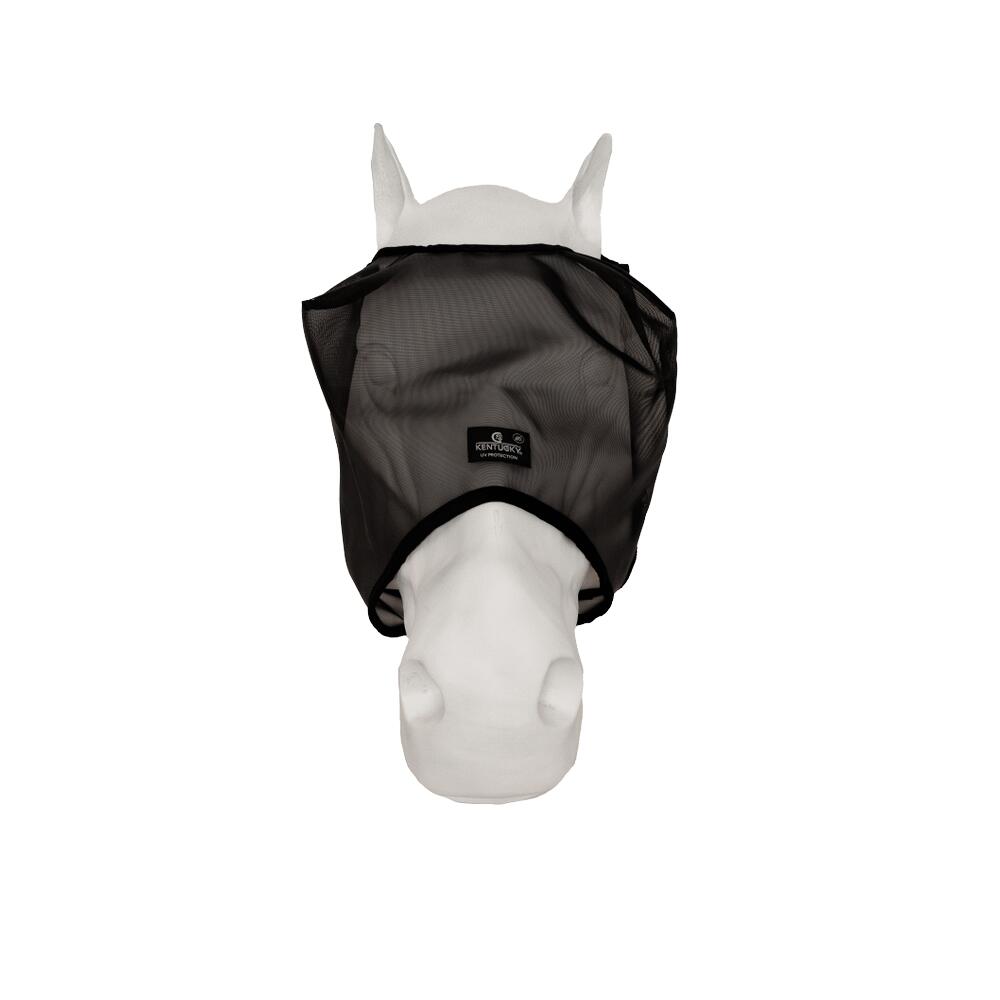 Fly mask classic without ears black cob 5/6