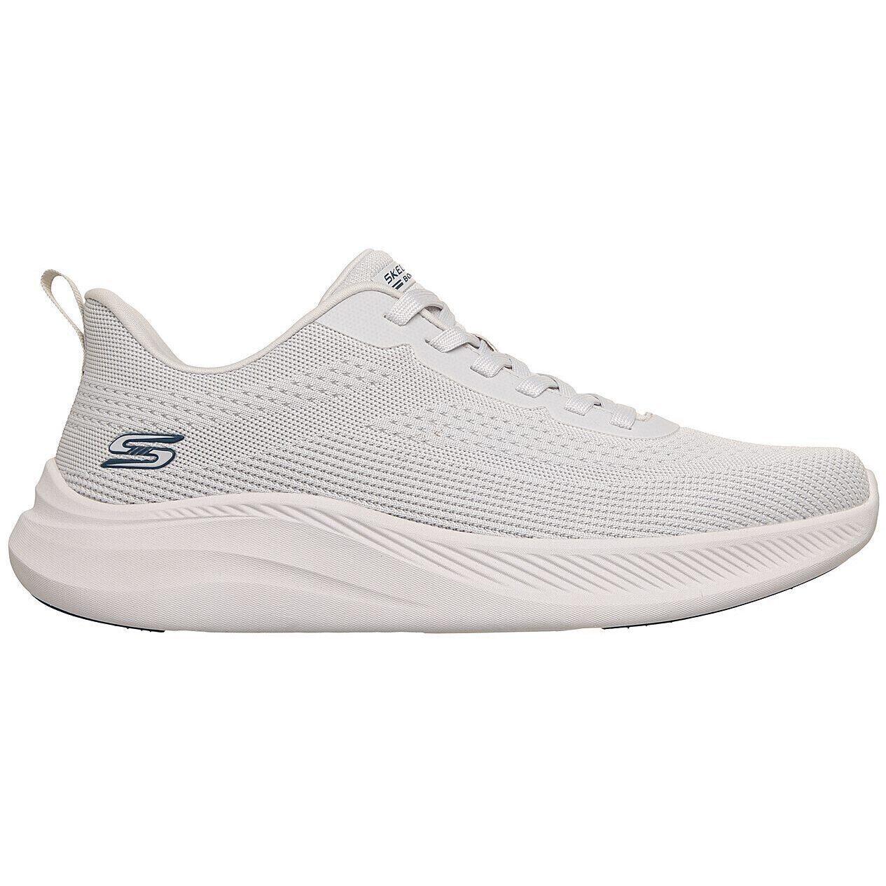 Baskets Skechers Bobs Moda Flex, Gris, Hommes 3/5
