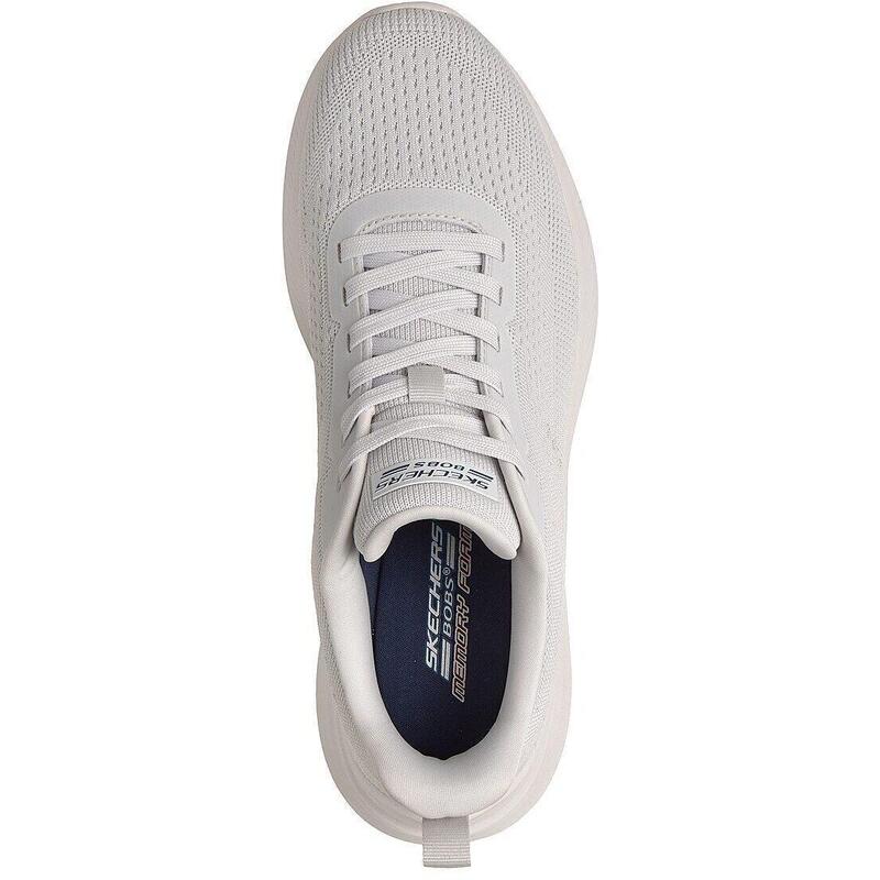 Pantofi sport barbati Skechers Bobs Moda Flex, Gri