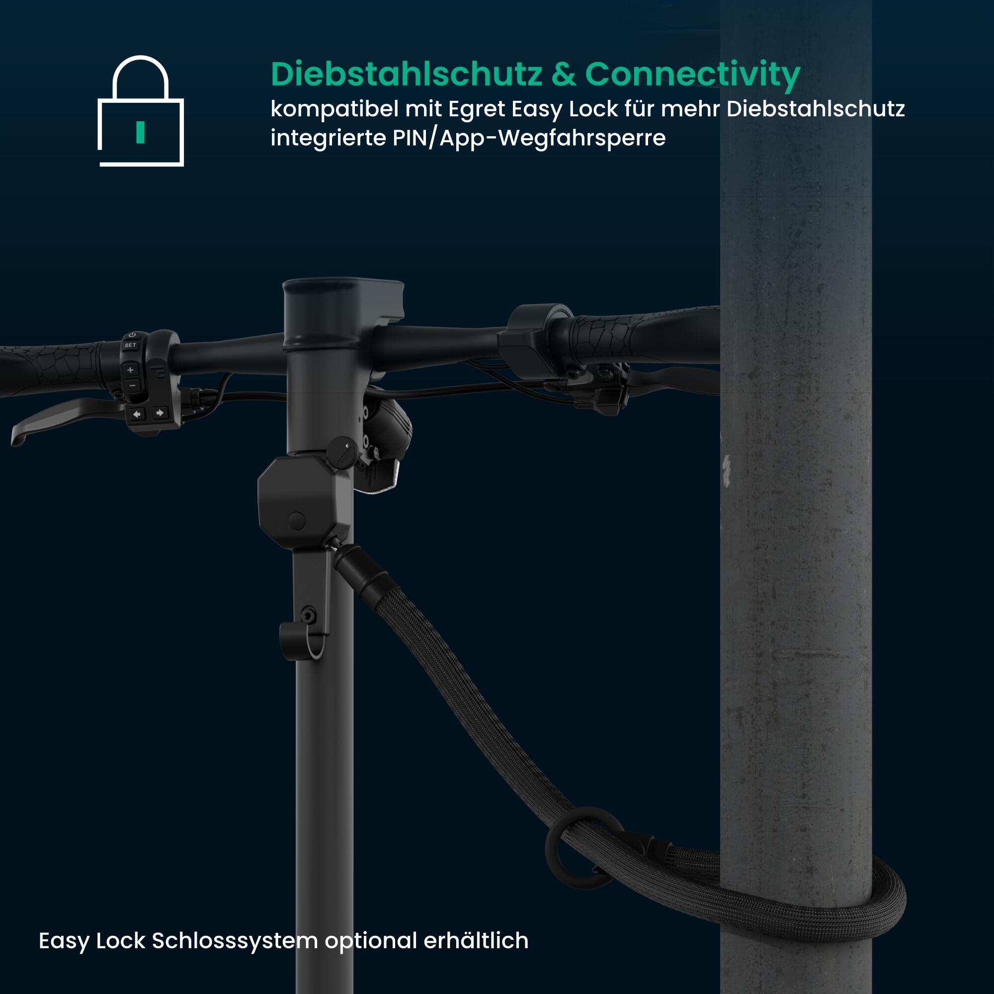 E-Scooter mit Straßenzulassung X prime , 65 km, 12,5" Luftreifen, Federung 6/7
