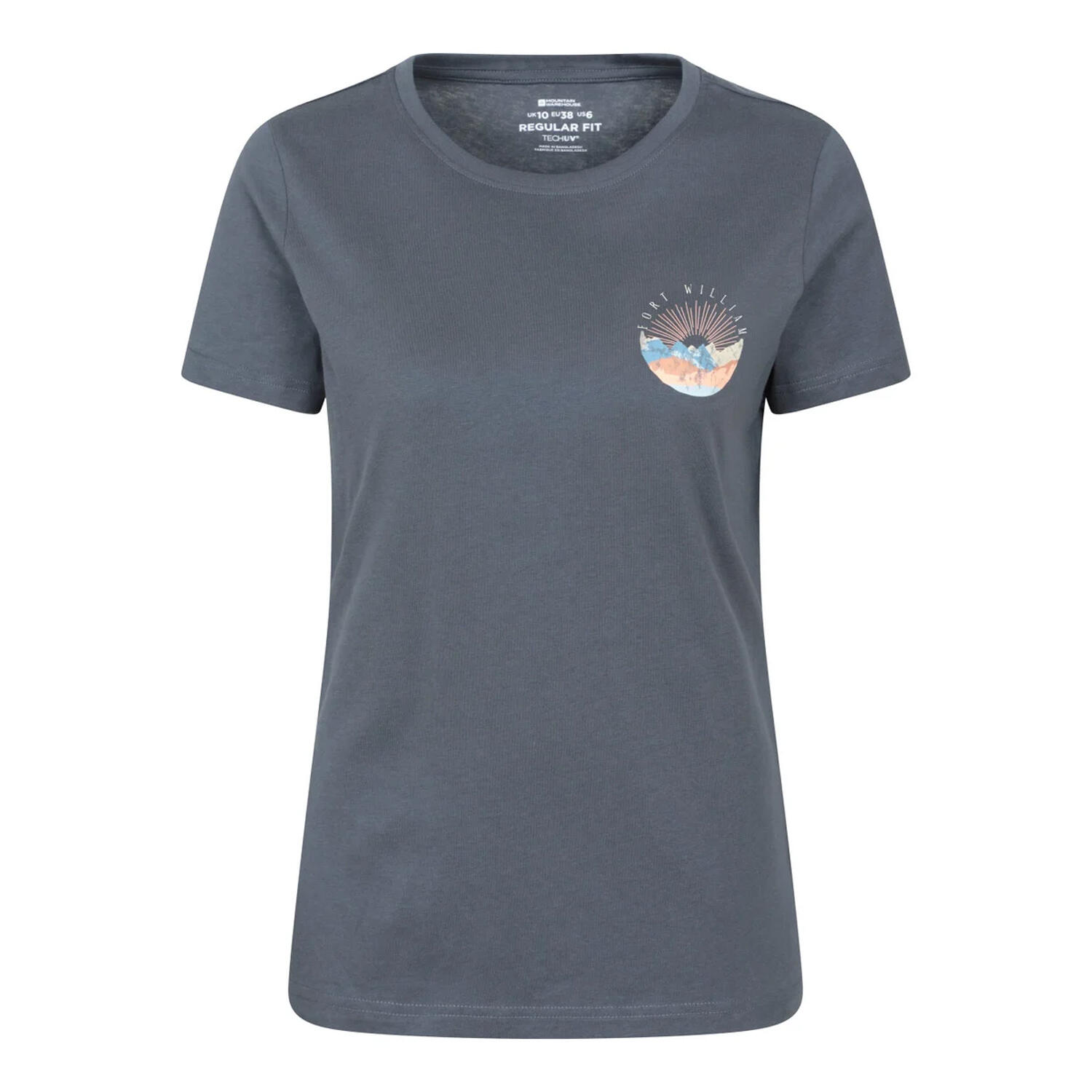 Mountain Warehouse Womens/Ladies Fort William Tree Ring T-Shirt