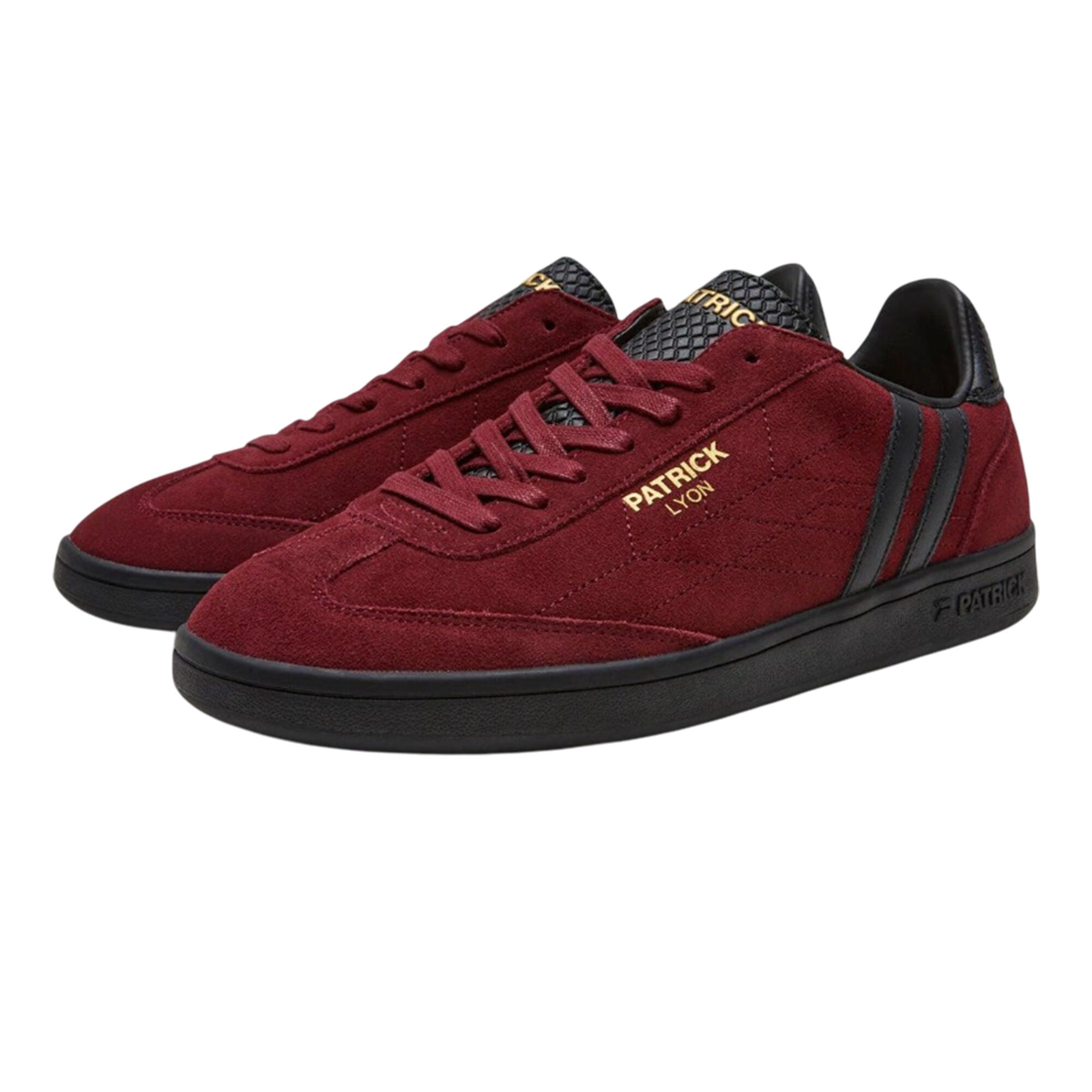 Patrick Mens Lyon Suede Cupsole Trainers