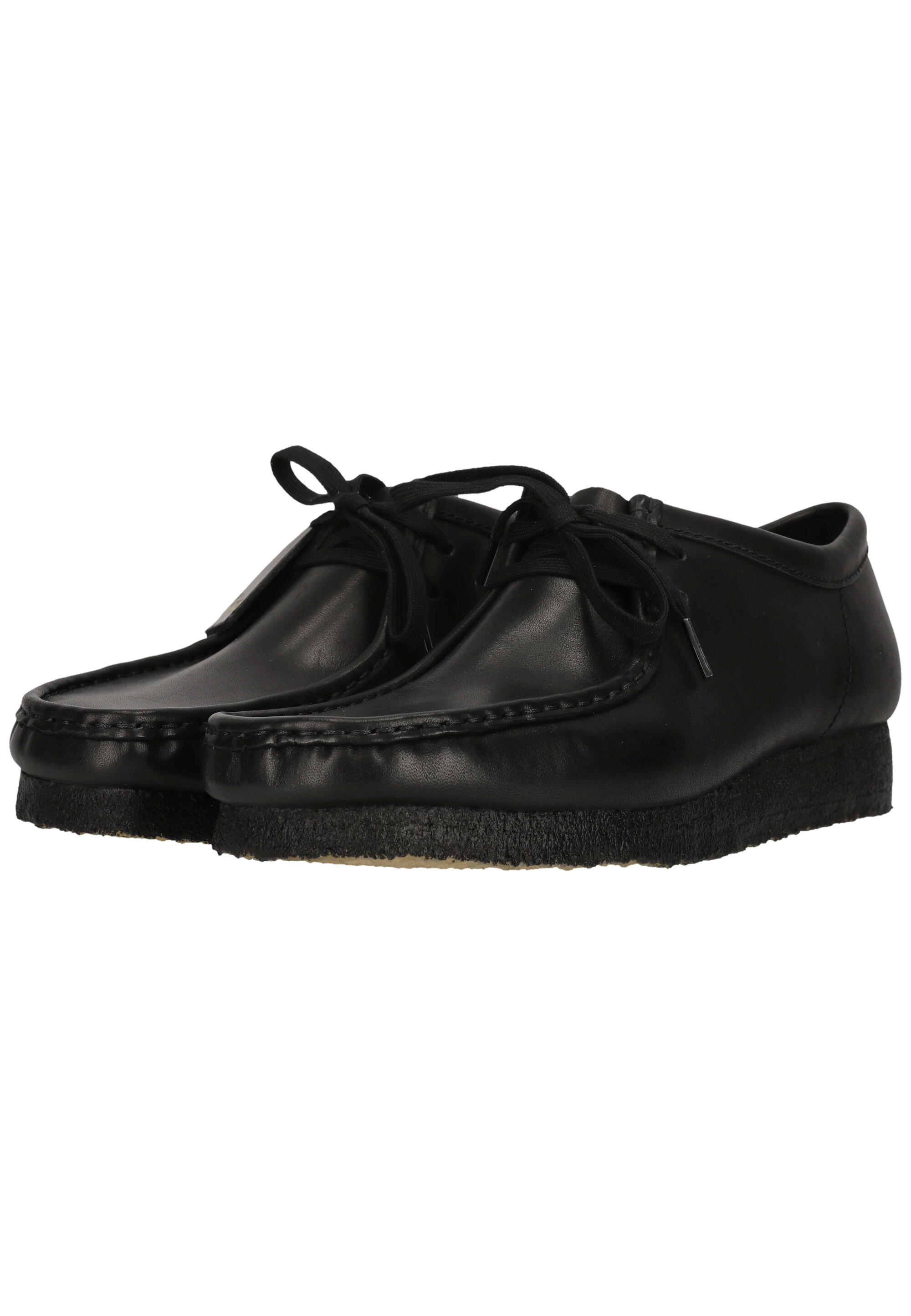 Schnürschuhe Wallabee Black Leather 3/5