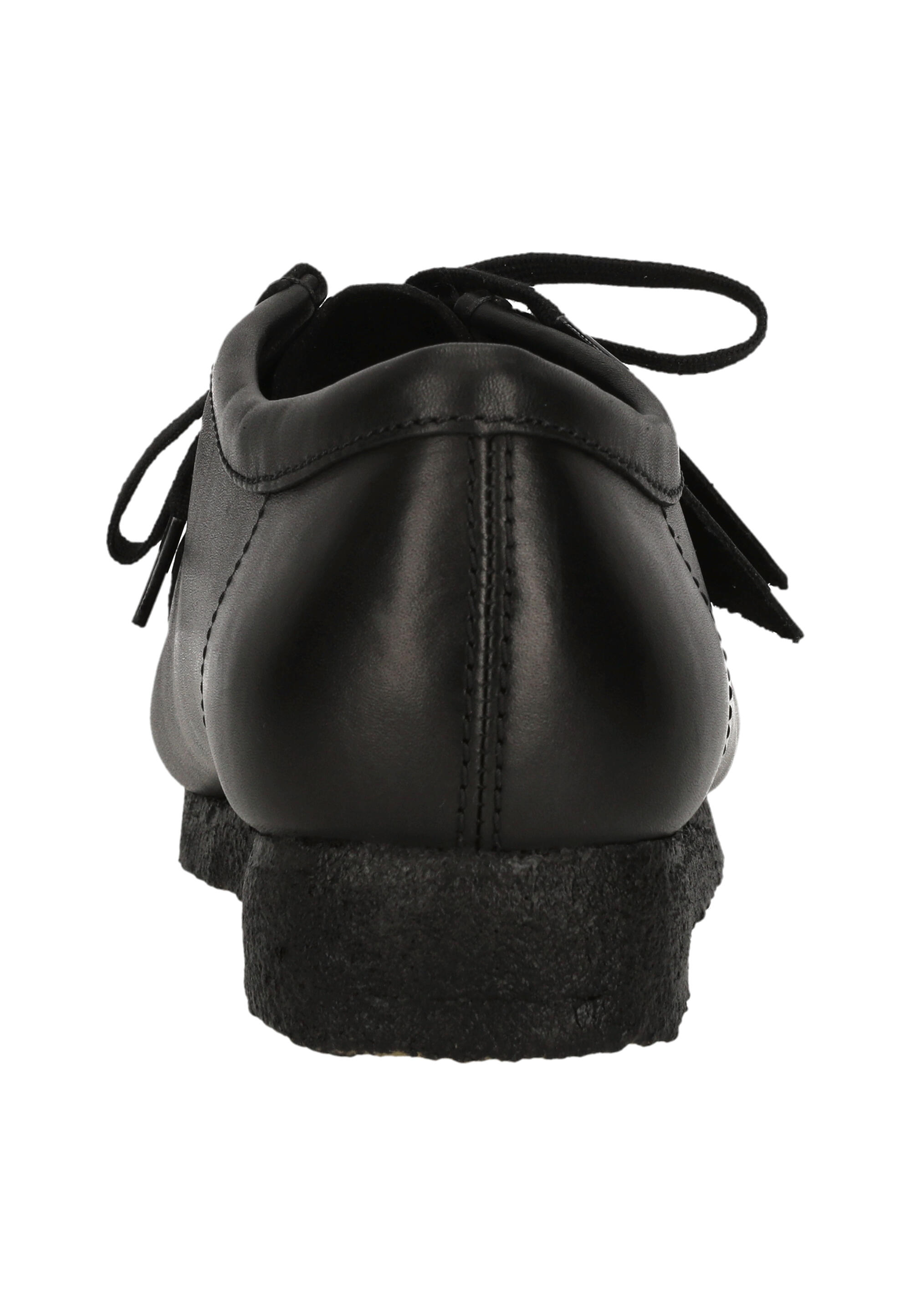 Schnürschuhe Wallabee Black Leather 5/15