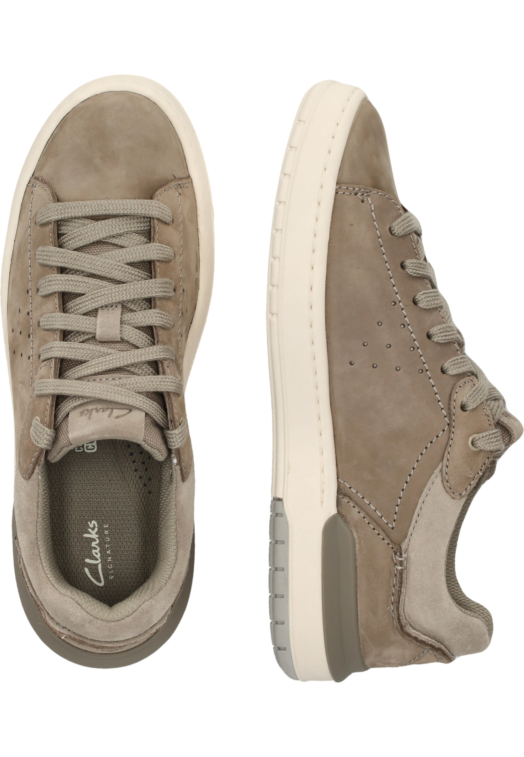 Zapatos De Sport Hombre Clarks Courtlite 2 Run Gris 6/15