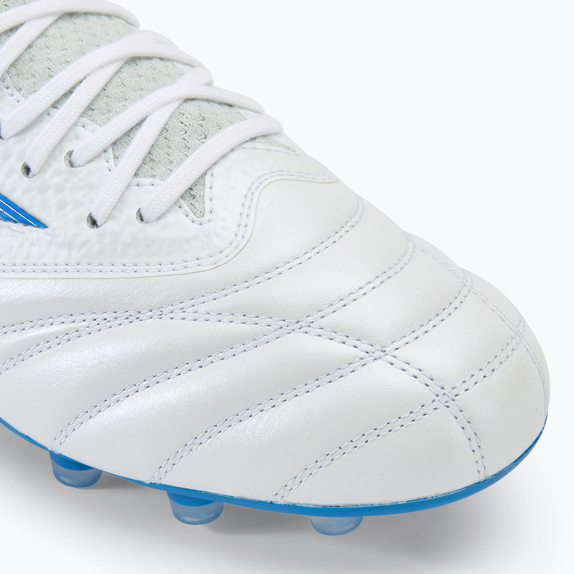 Buty piłkarskie męskie Mizuno Morelia Neo IV β Japan FG laser blue/white 7/7