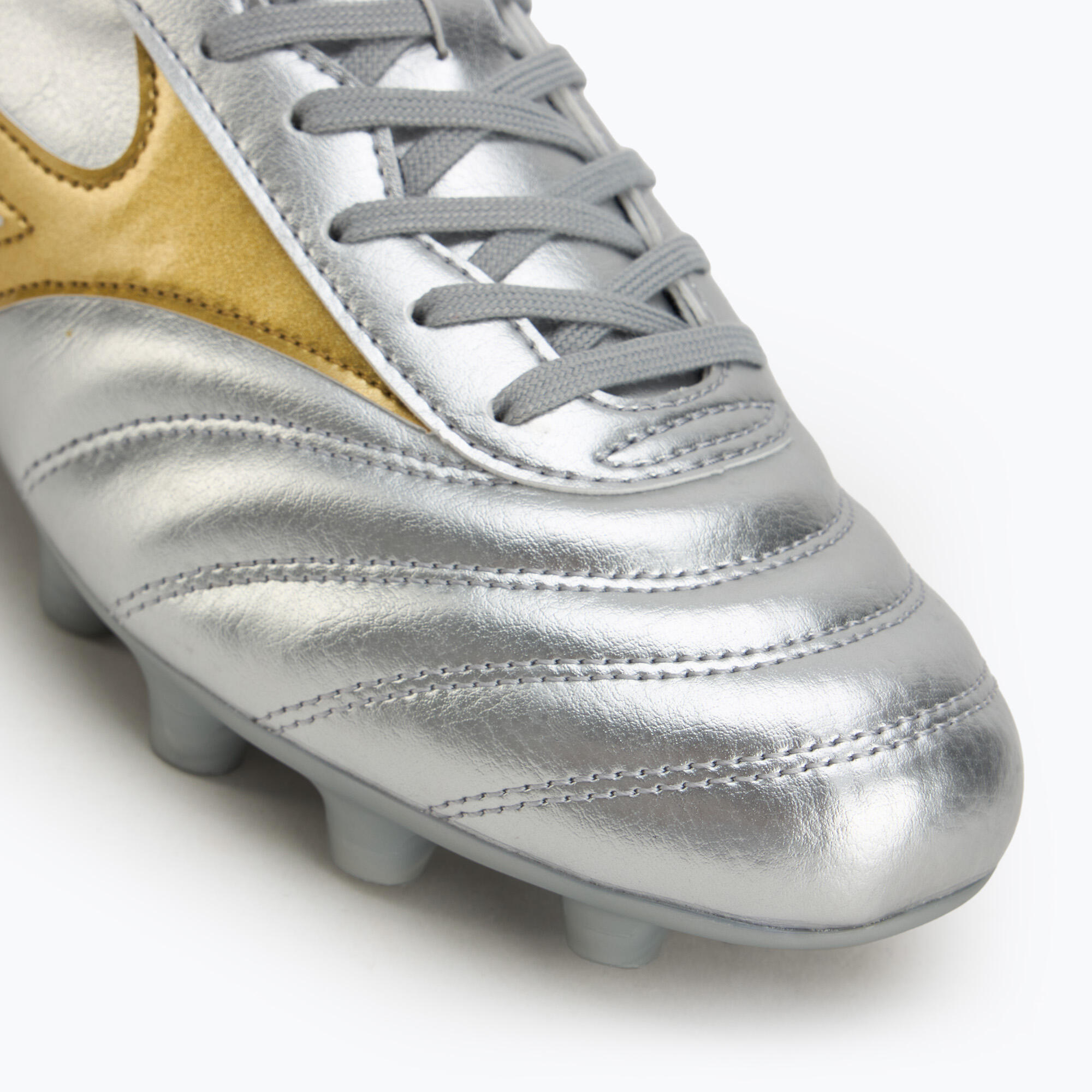 Buty piłkarskie Mizuno Morelia II Club Md galaxy silver/gold/gold 7/7