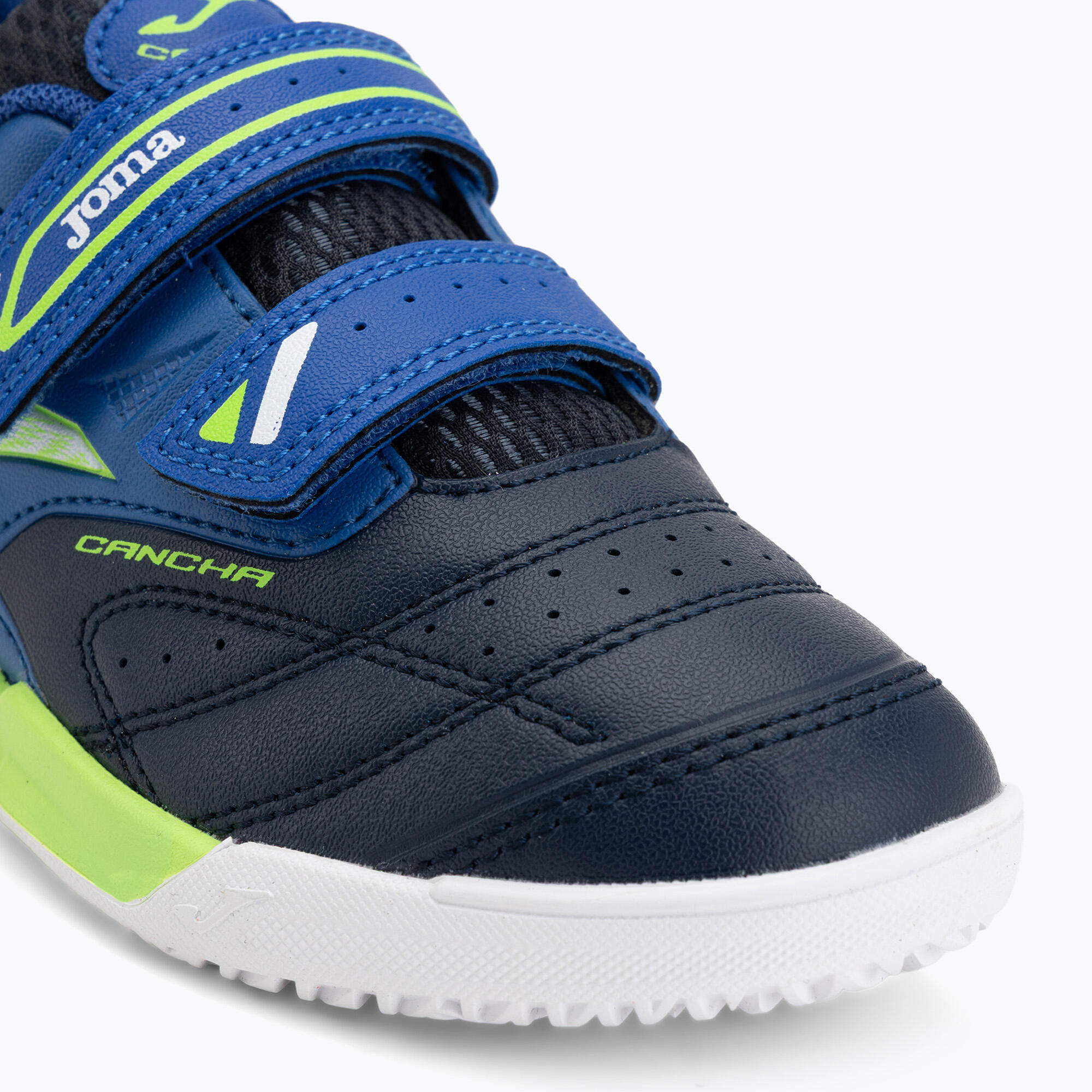 Joma Cancha JR 2603 Navy Blue Indoor – Sapatilhas de futebol de salão júnior com 7/7