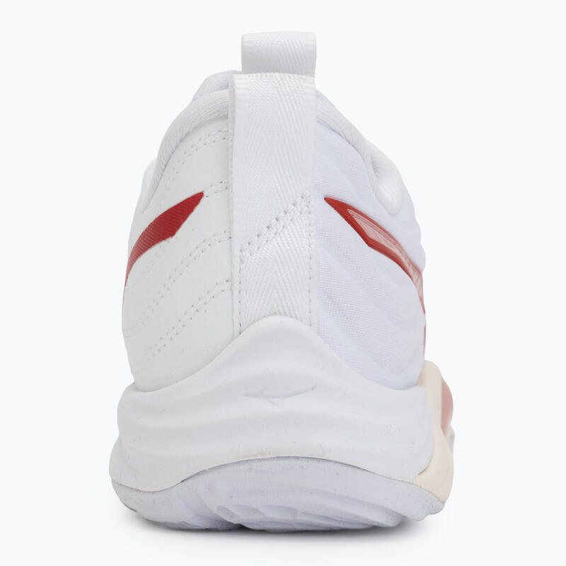 Pantofi de interior femei Mizuno Wave Momentum Elite, alb
