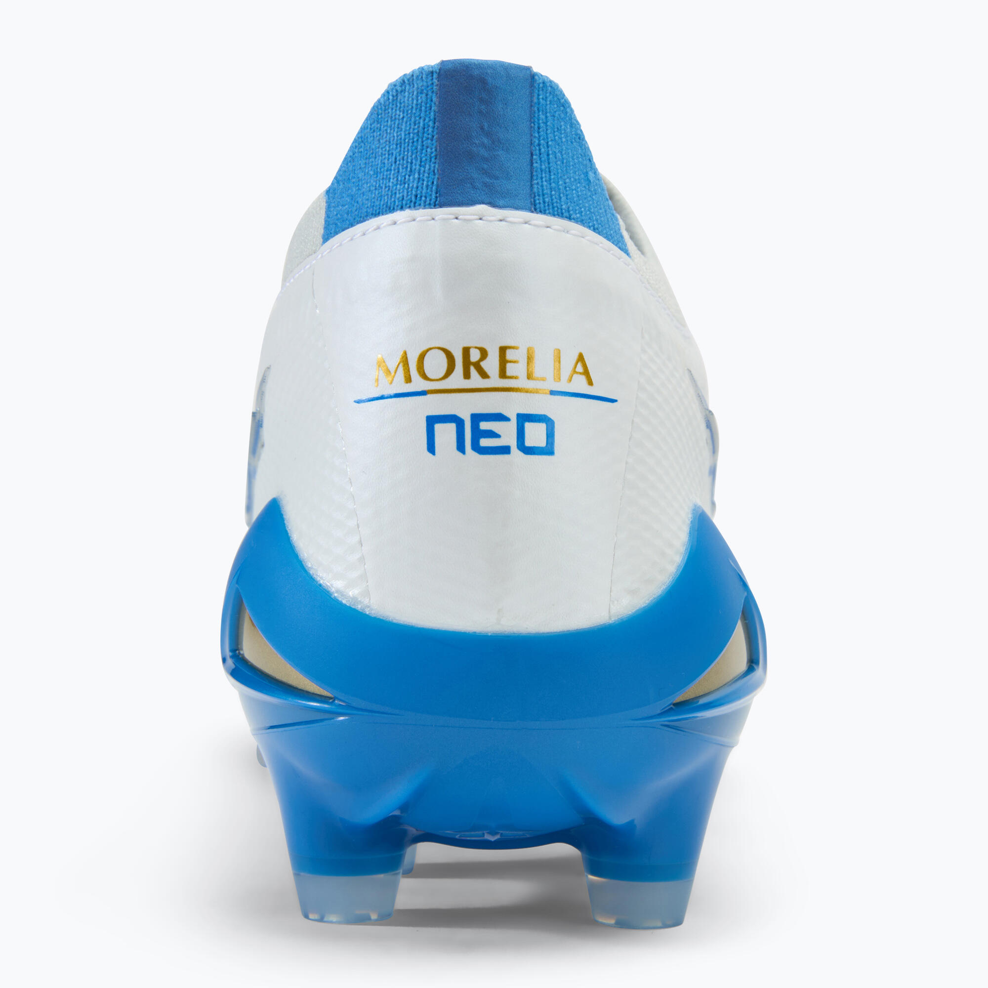 Buty piłkarskie męskie Mizuno Morelia Neo IV β Japan FG laser blue/white 6/7
