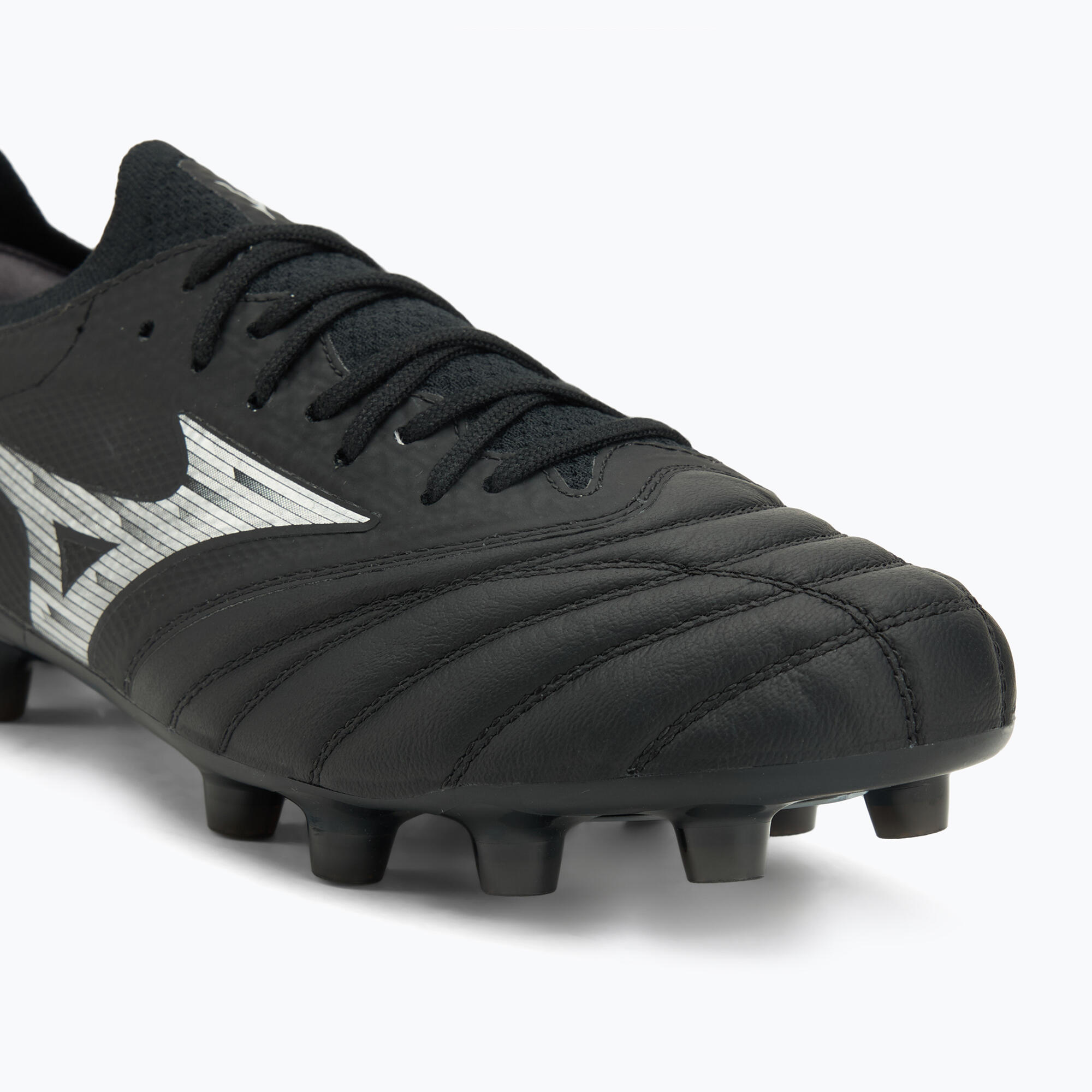 Buty piłkarskie Mizuno Morelia Neo IV β Elite FG black/galaxy silver/black 7/7