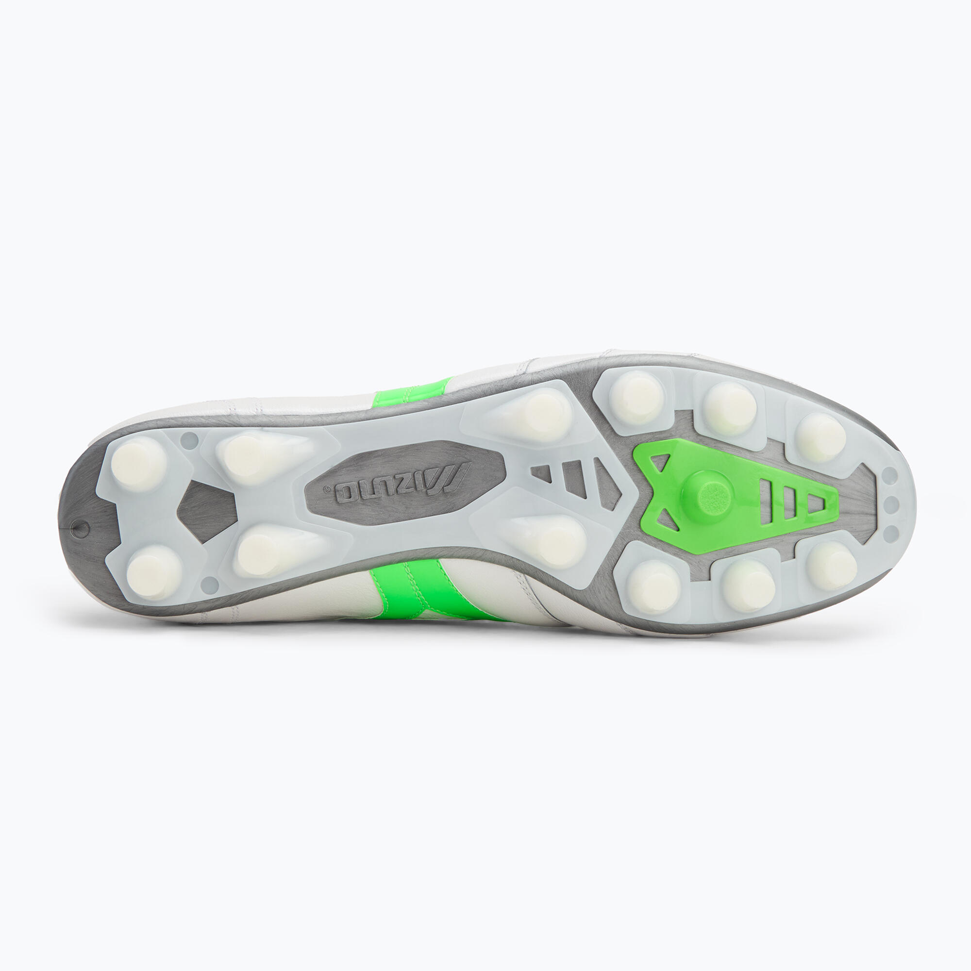 Chaussures de football Mizuno Morelia II Elite blanc/néon 4/7