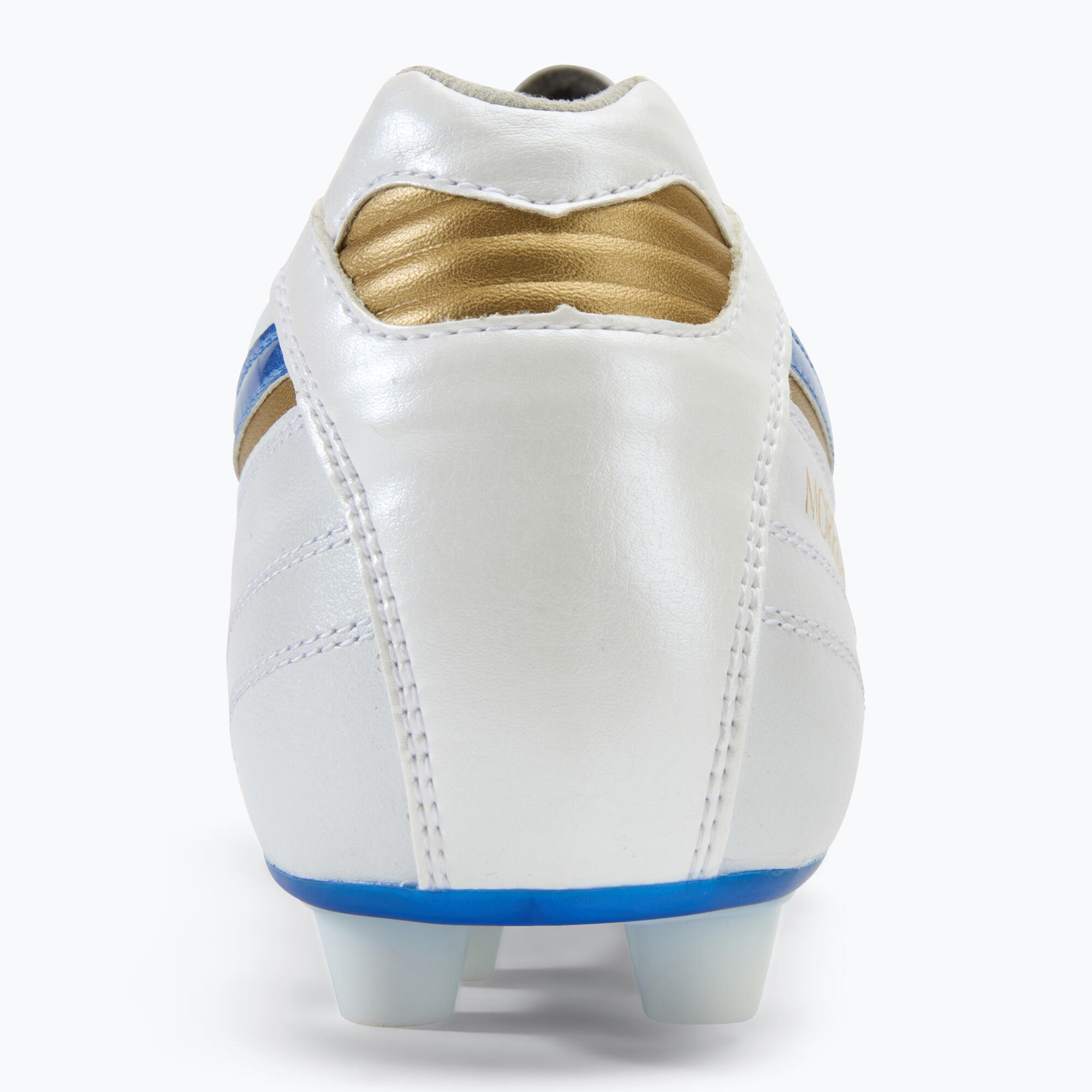 Buty piłkarskie męskie Mizuno Morelia II Elite Md white/laser blue/gold 6/7