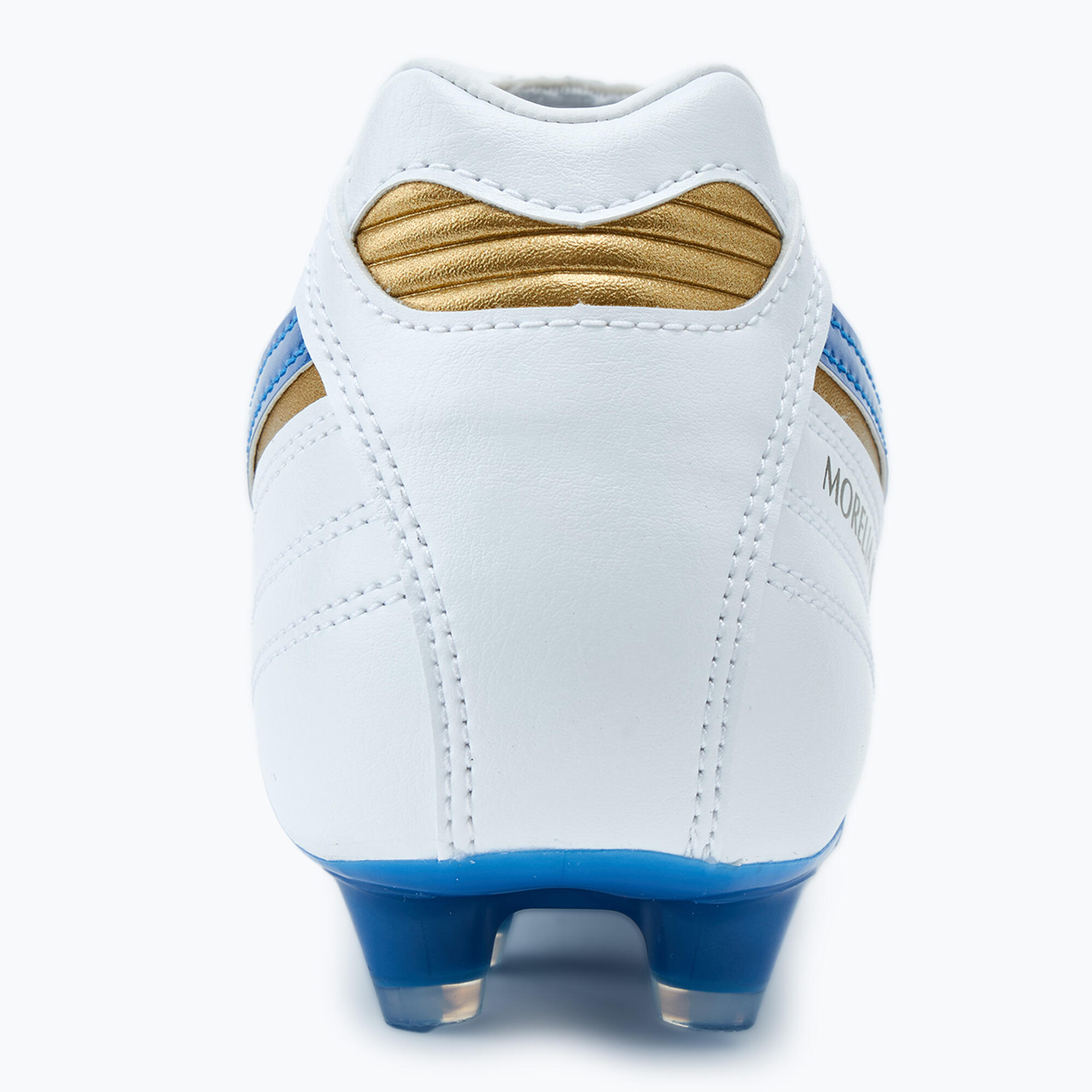 Buty piłkarskie Mizuno Morelia II Pro MD white/laser blue/gold 6/7