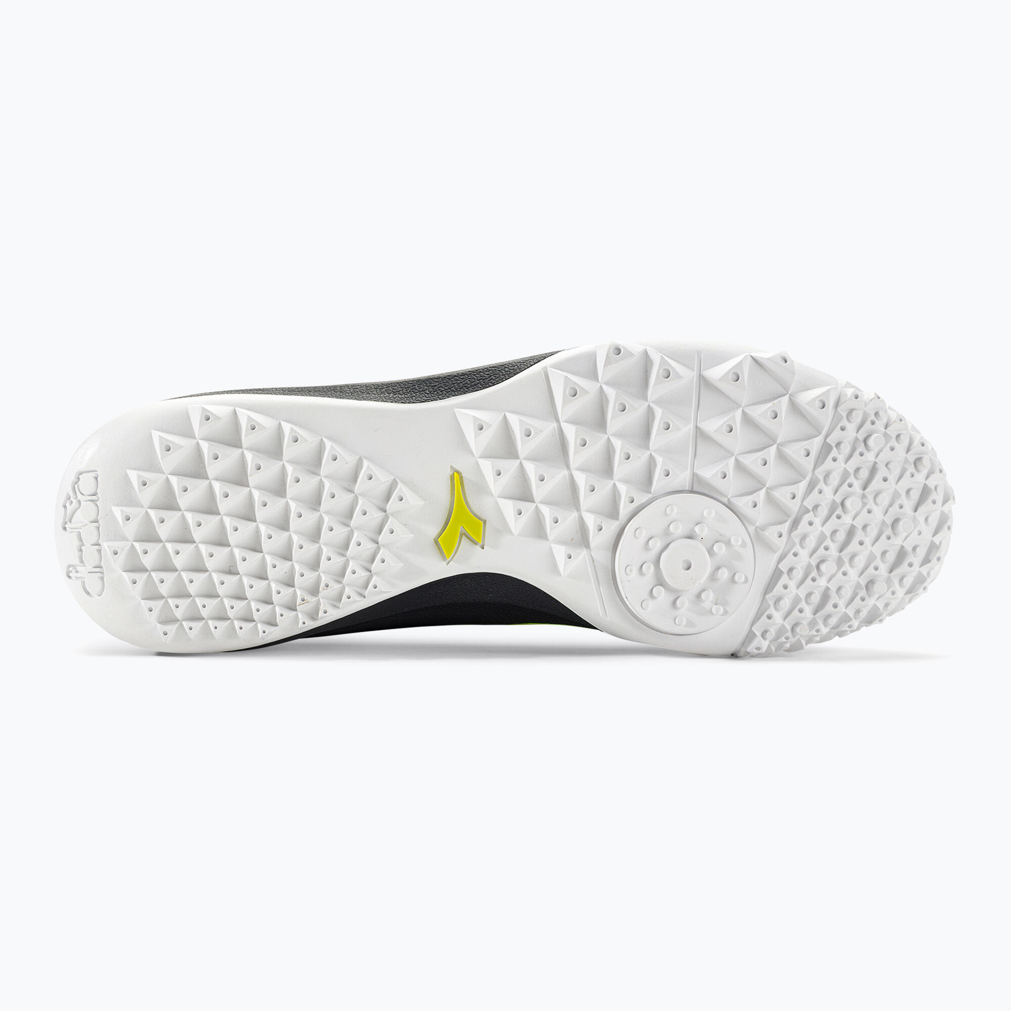 Diadora Pichichi 6 TFR, Scarpe Da Calcetto - Nero/Giallo, Bianco/Azzurro 5/7