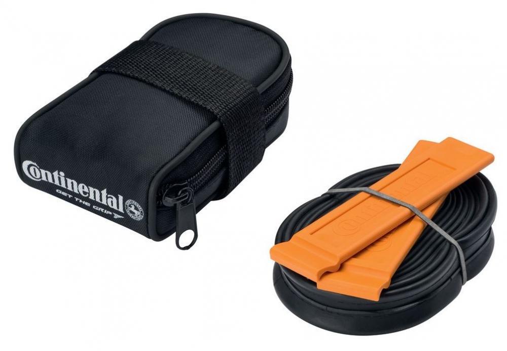 Sacoche de selle vélo route avec chambre à air + 2 démontes pneus course Contine 2/2