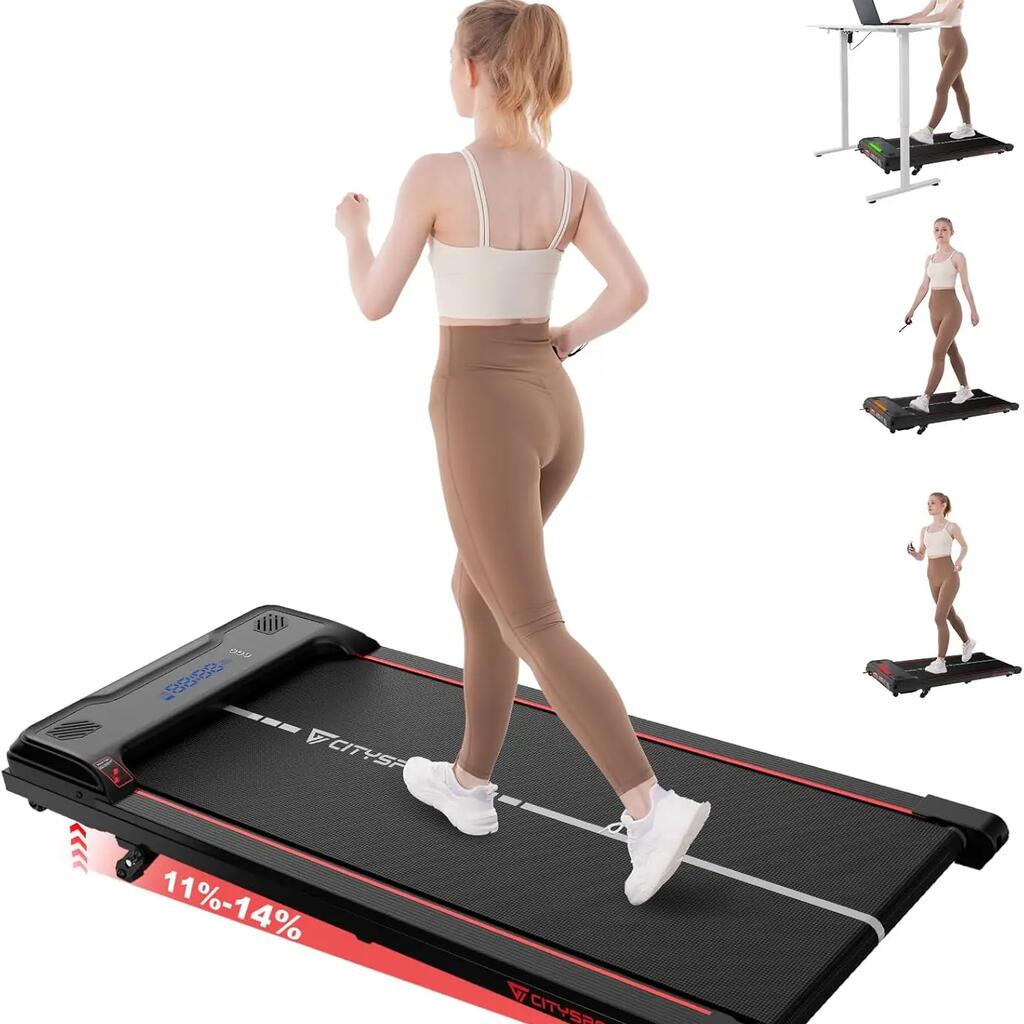 Treadmill for home and office, CITYSPORTS WP6 maximum speed 6 km/h