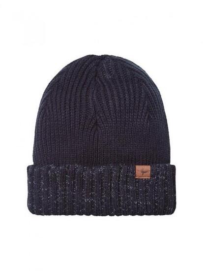 Bonnet imperméable à revers roulé pour homme par temps froid