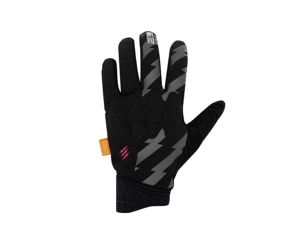 Gants D30 Rider bolt - Protection articulations, DWR, gris 2/2