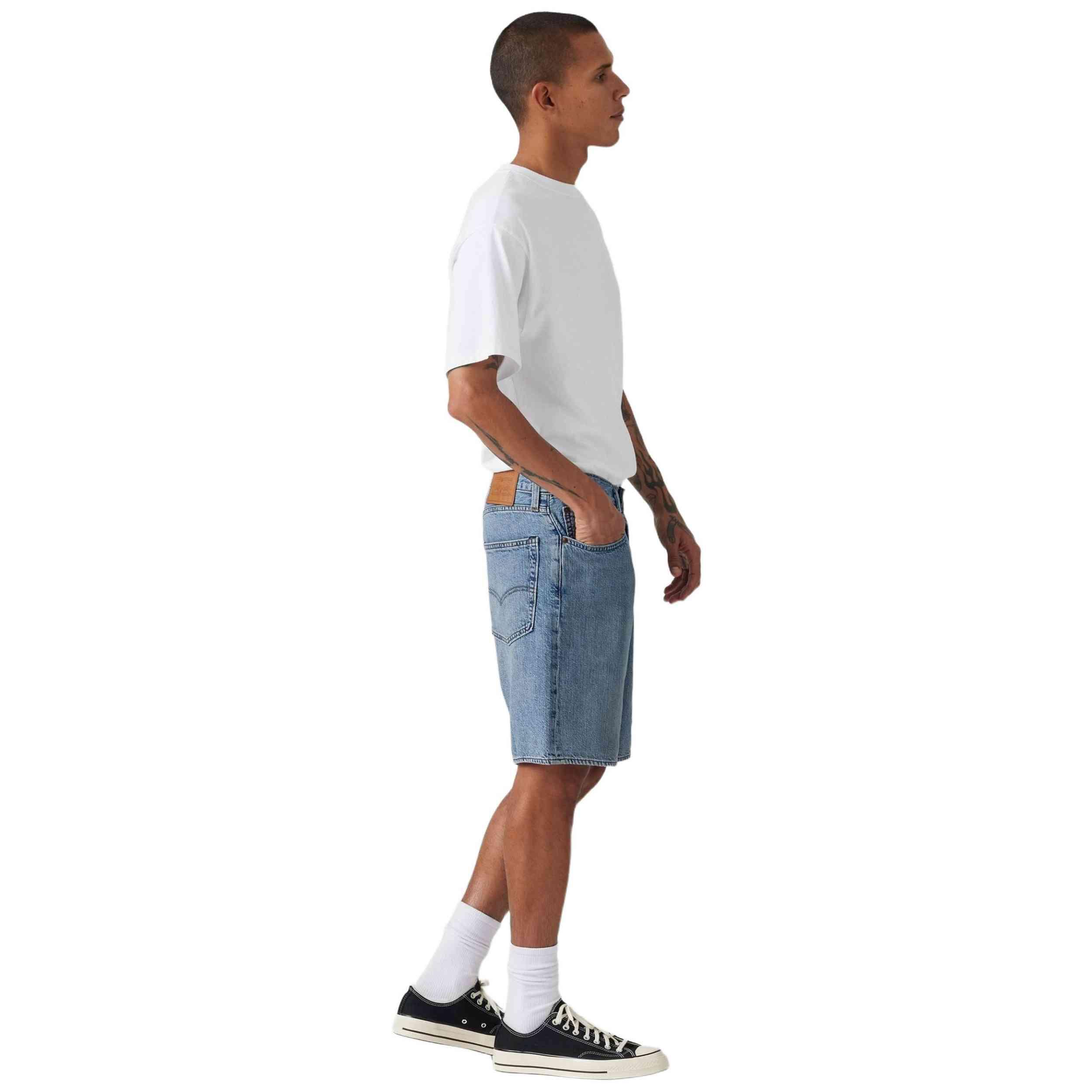 Bermudas y pantalones cortos para Hombre Levi´s Vaquero 468 loose Azul 5/5