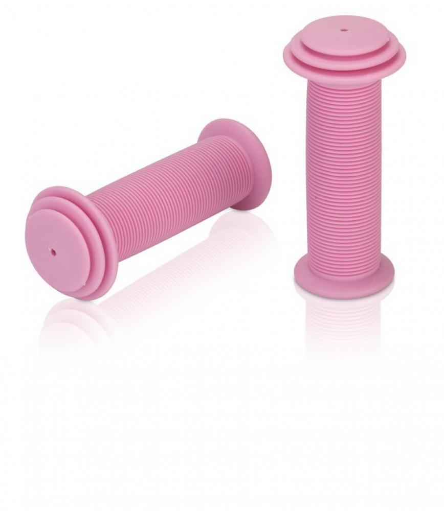 Paire de Grips XLC GR-G18 Enfants 100 mm Rose 2/2