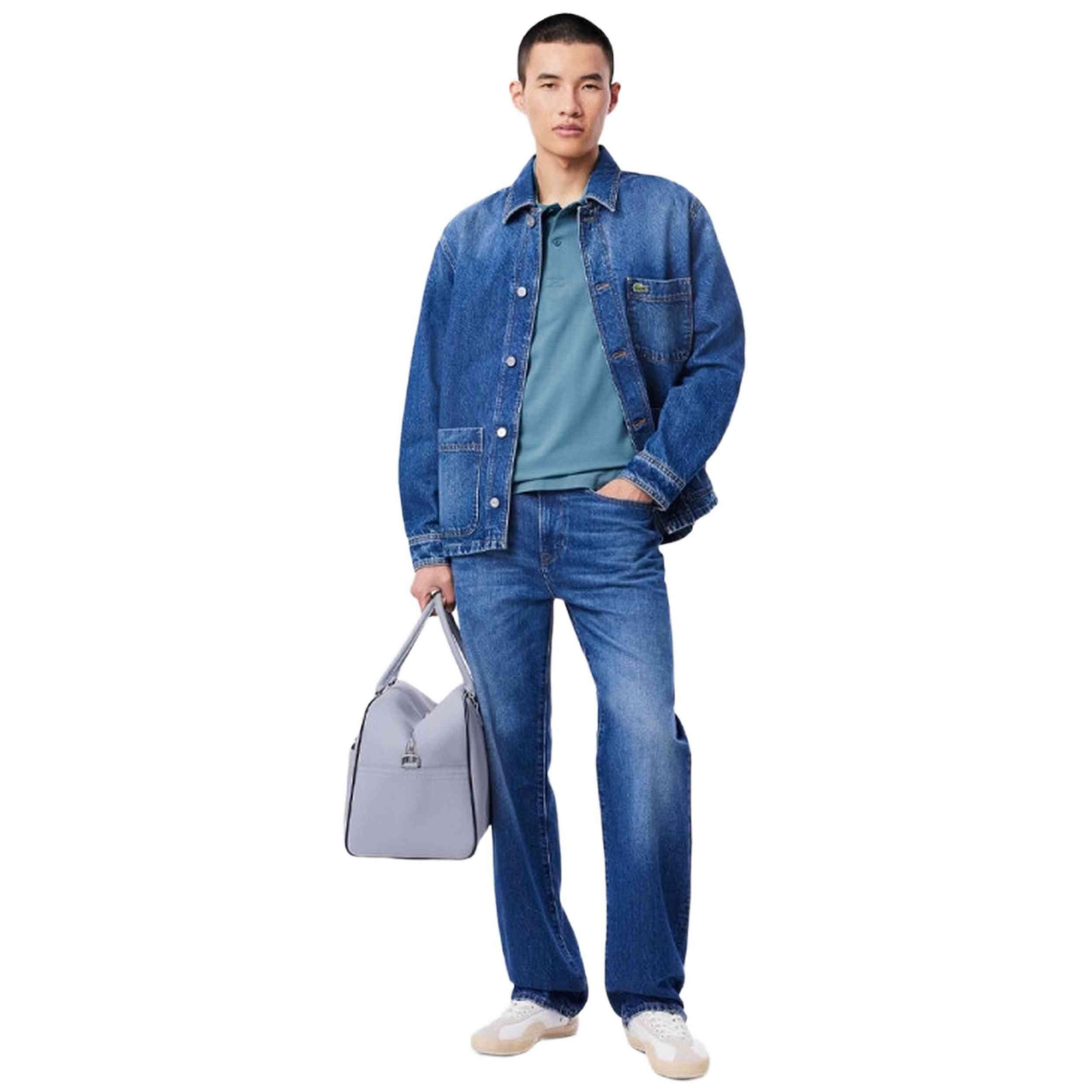 Polo à manches courtes Lacoste modèle DH5522-HD9 pour homme 3/5
